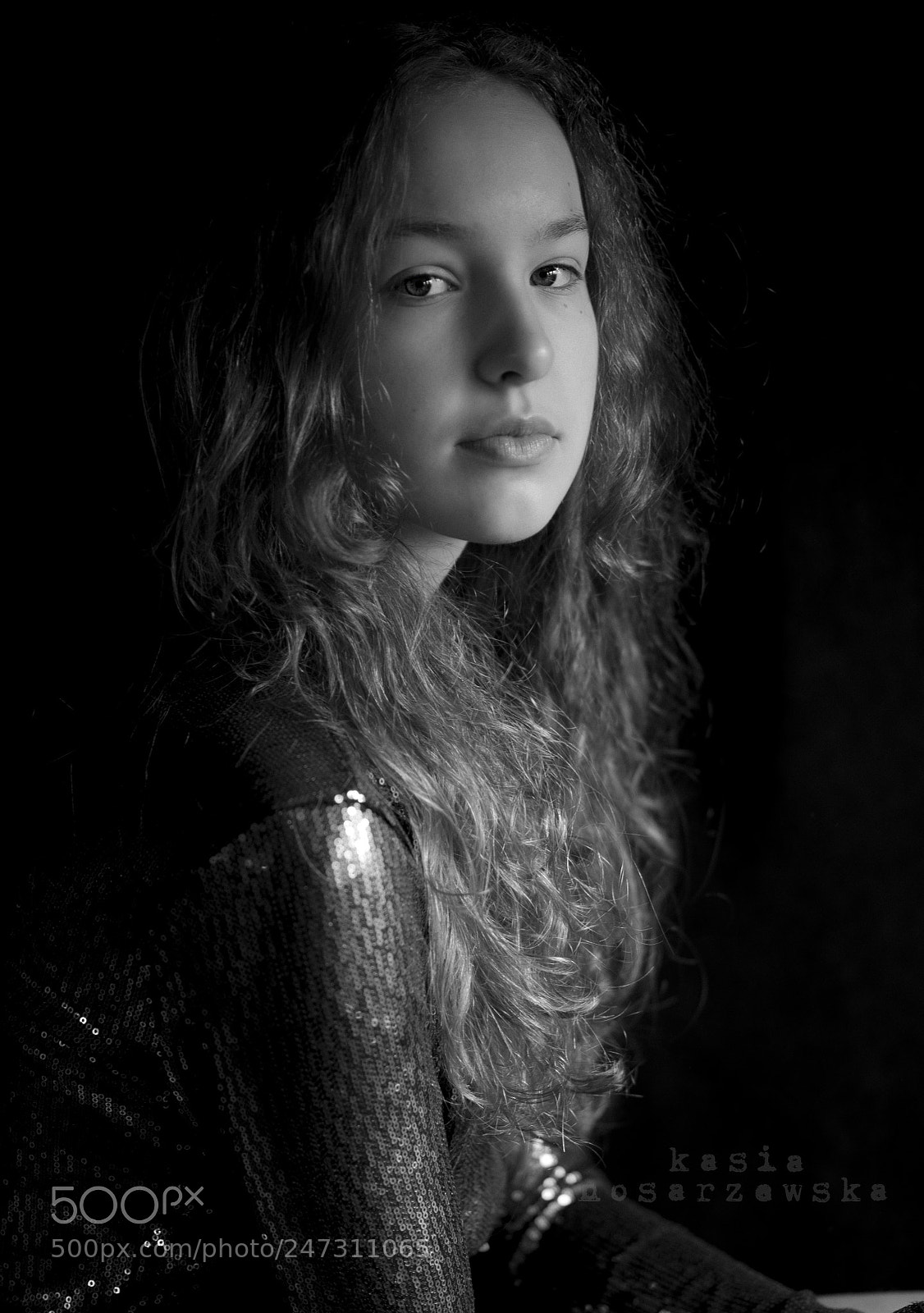 Nikon D610 sample photo. Black nad white portrait photography