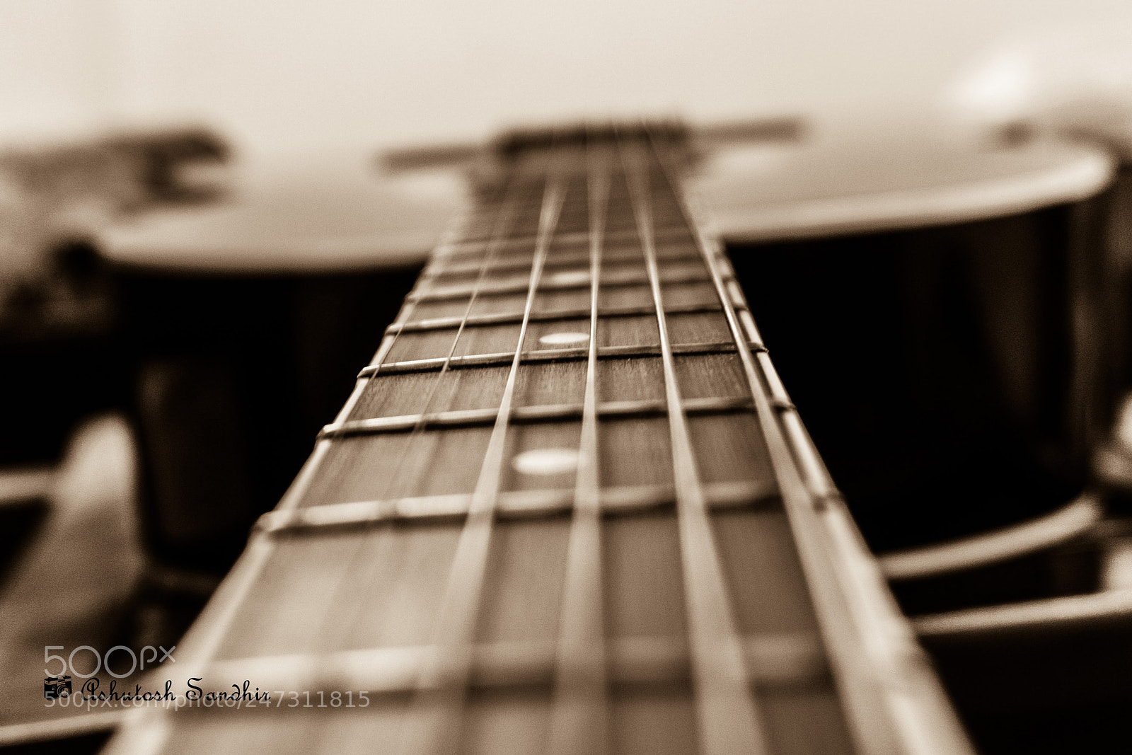 Sony a6300 sample photo. Guitar photography