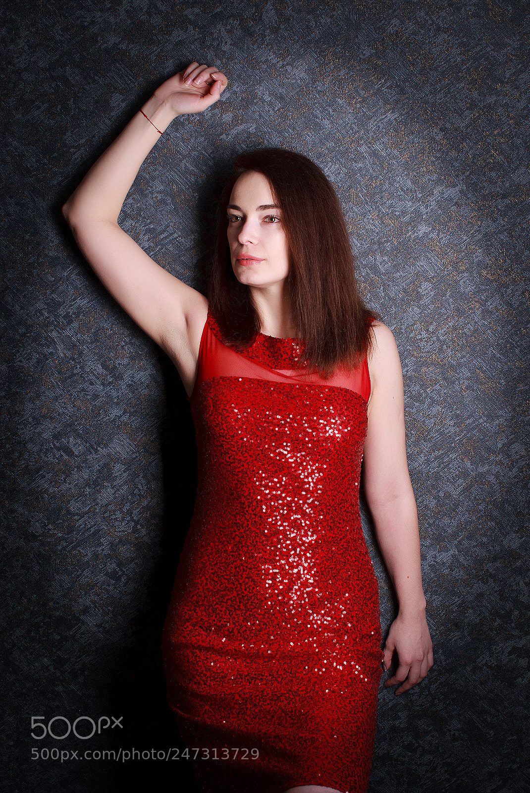 Canon EOS-1D Mark III sample photo. Red dress photography