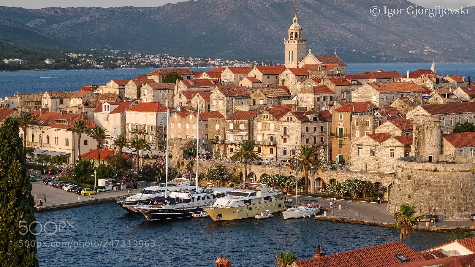 Pentax K-50 sample photo. Korcula photography