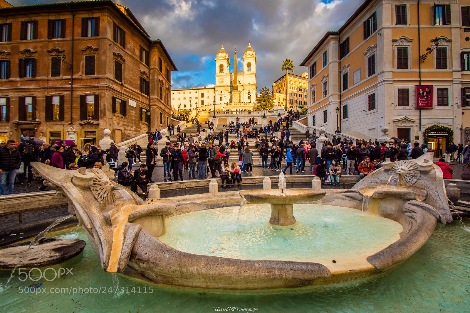 Sony SLT-A68 sample photo. Piazza di spagna photography