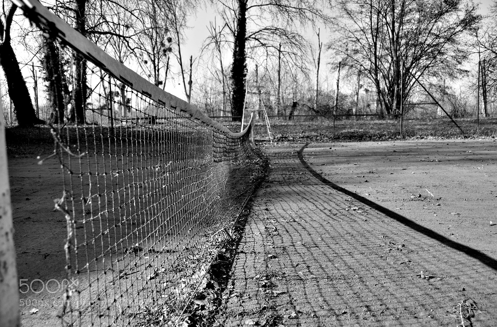 Nikon D7100 sample photo. La chaise d'arbitrage vide... photography