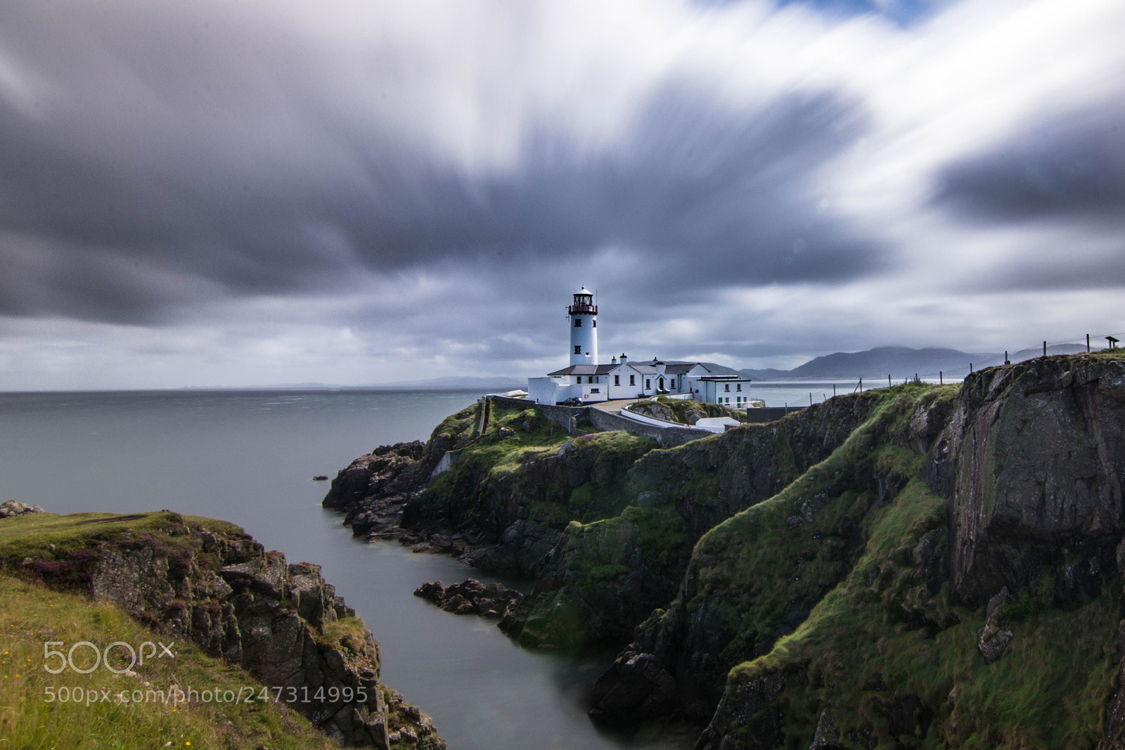 Nikon D7200 sample photo. Fanad head lighthouse photography