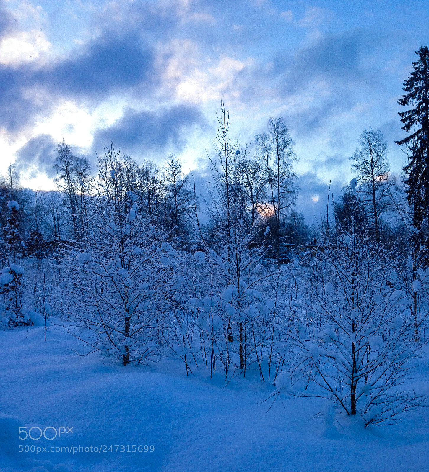 Apple iPhone 5 sample photo. Winter morning photography