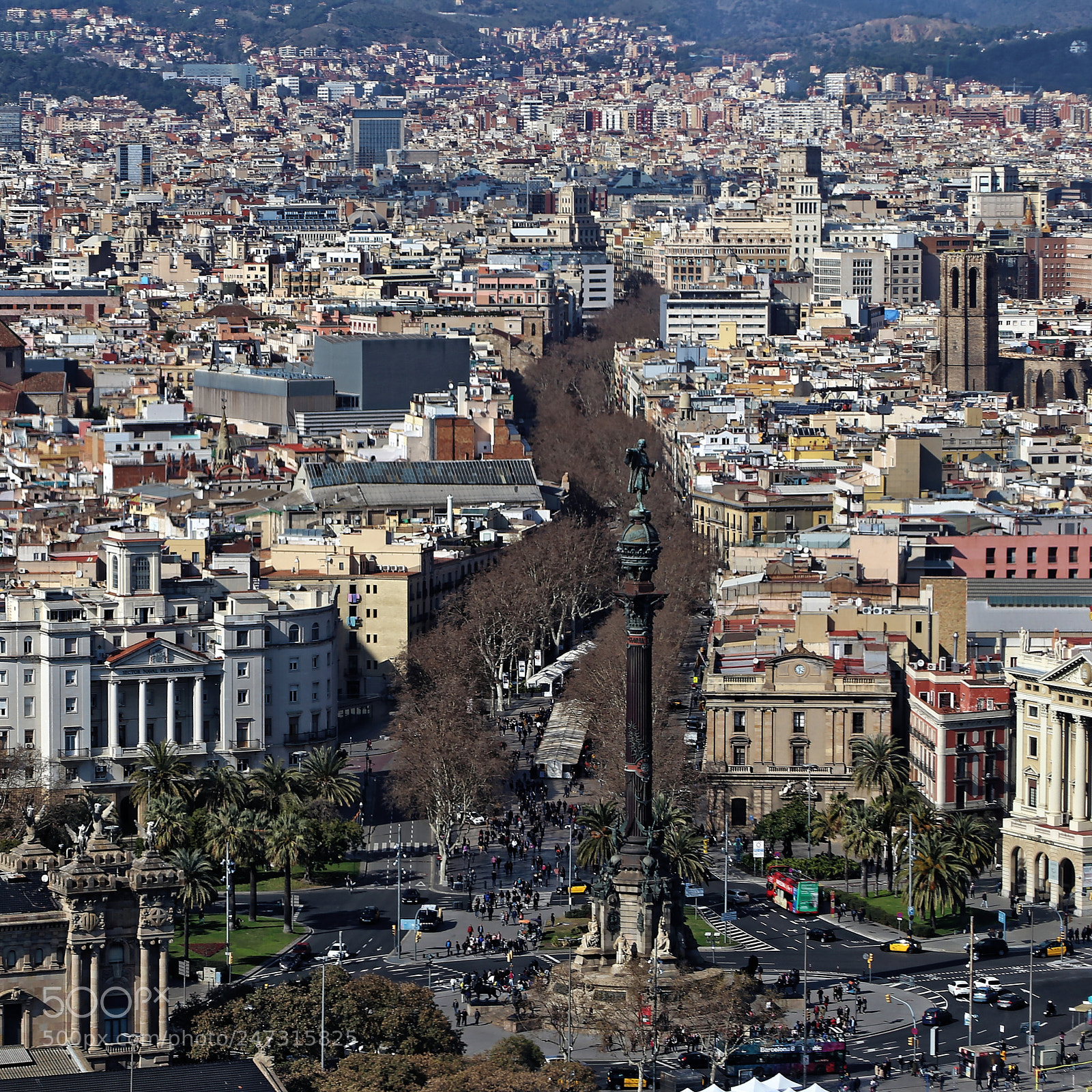 Canon EOS 6D + Canon EF 24-105mm F4L IS USM sample photo. Las ramblas photography