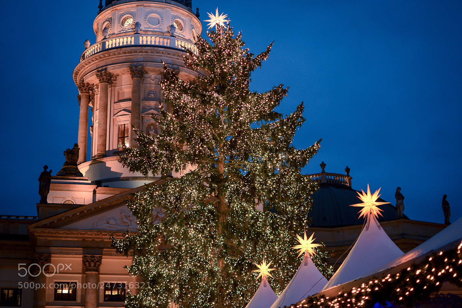 Nikon D7100 sample photo. Berlin | gendarmenmarkt christmas market photography
