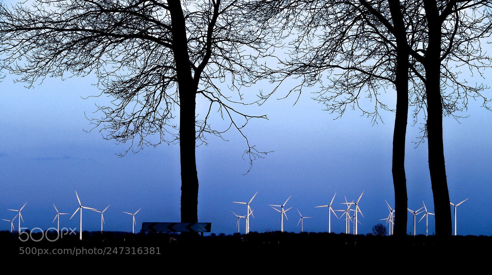 Fujifilm X-T2 sample photo. Flevoland windmills black and photography