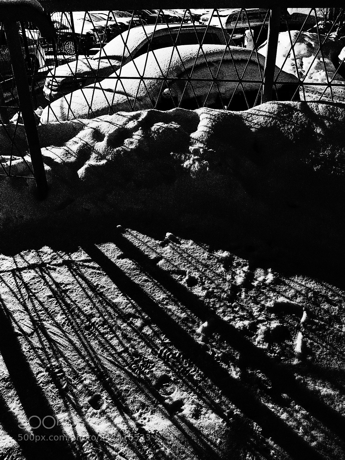 Fujifilm X30 sample photo. Winterabend. Снег и тени snow and shadows photography