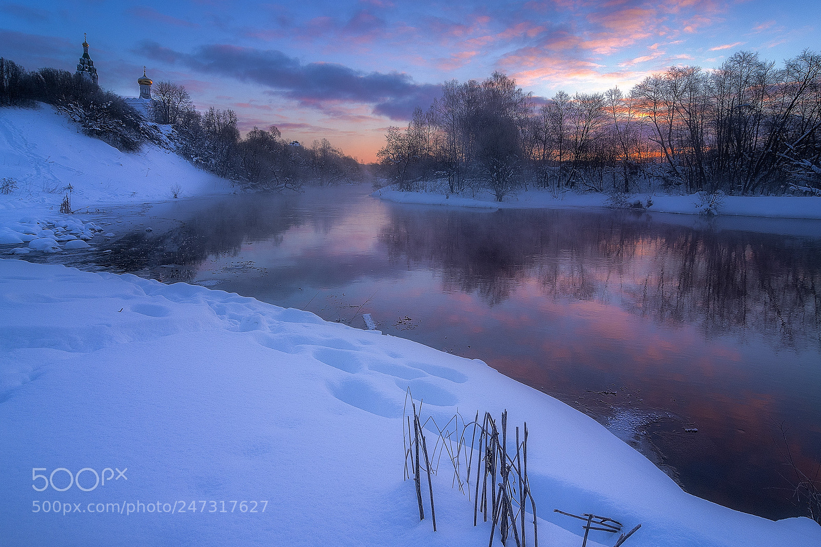 Nikon D7200 sample photo. Winter sunrise photography