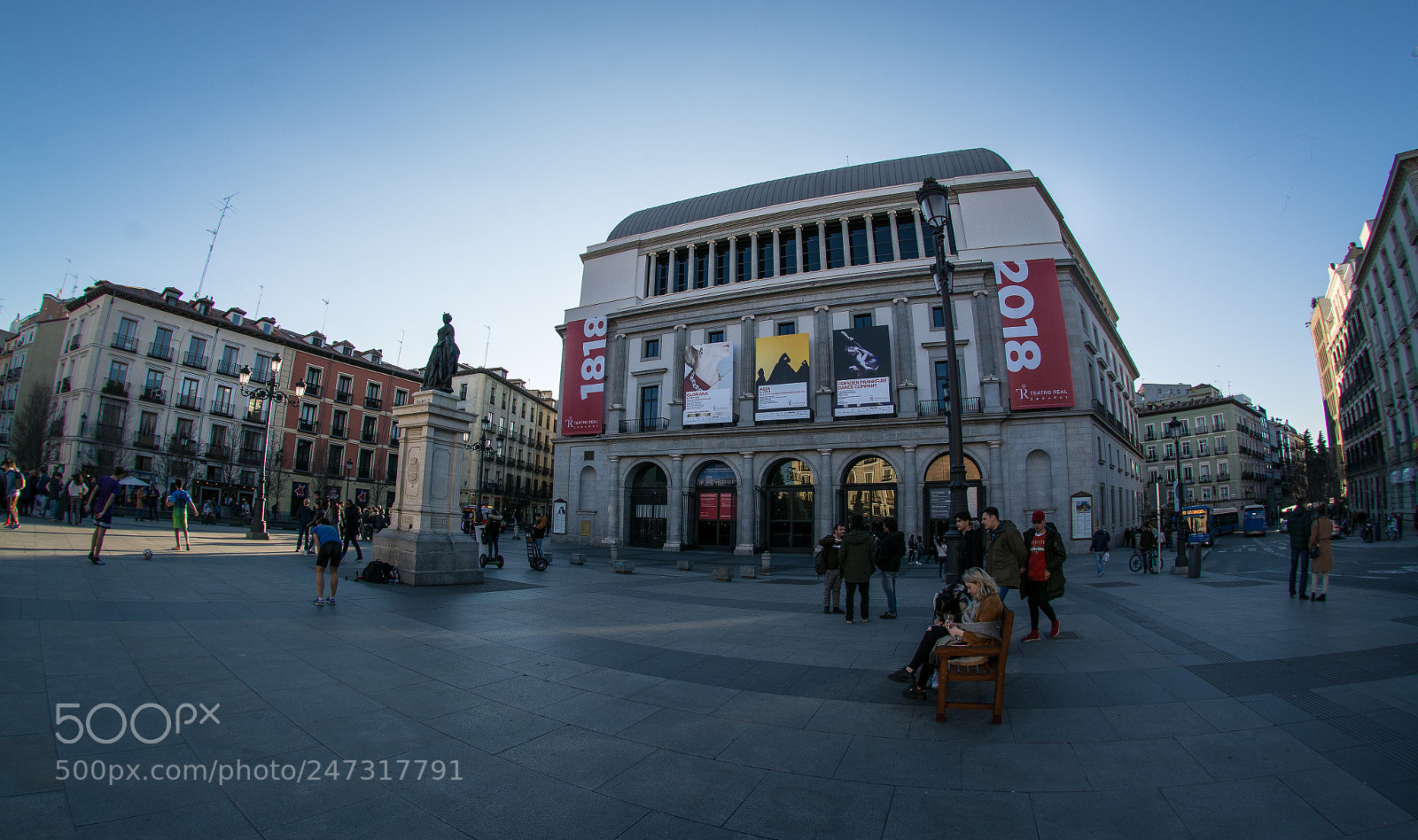 Nikon D7100 sample photo. Madrid. plaza de isabel photography