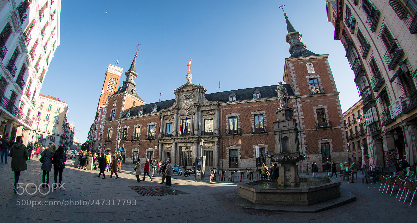 Nikon D7100 sample photo. Madrid. plaza de la photography
