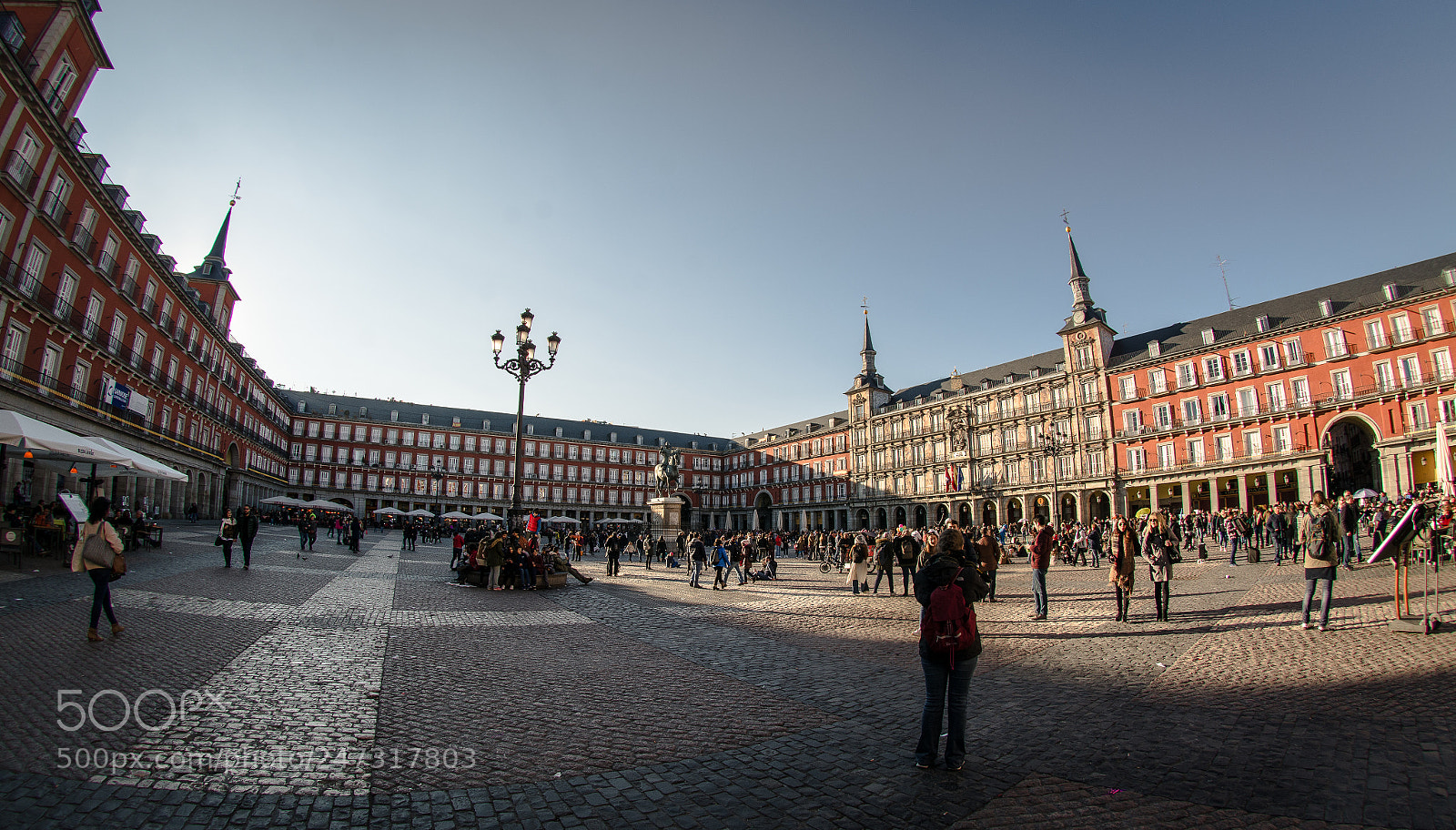 Nikon D7100 sample photo. Madrid. plaza mayor photography