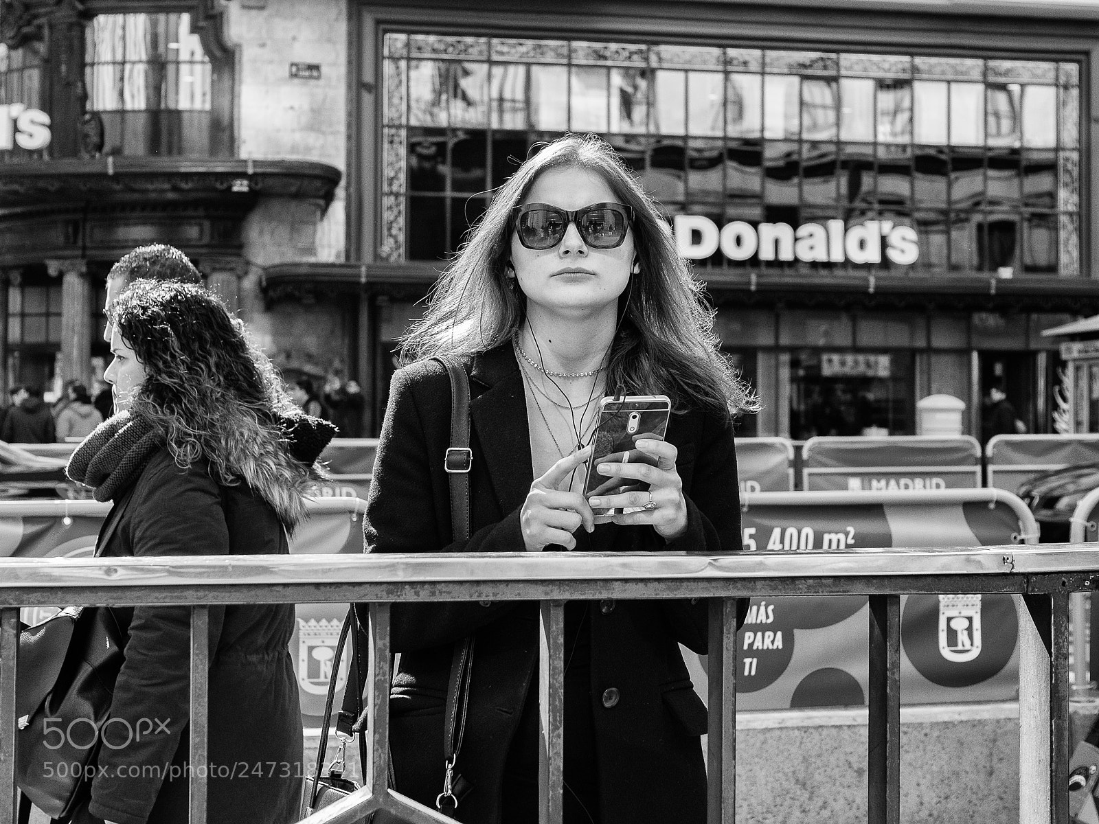 Olympus OM-D E-M5 sample photo. Street portrait photography