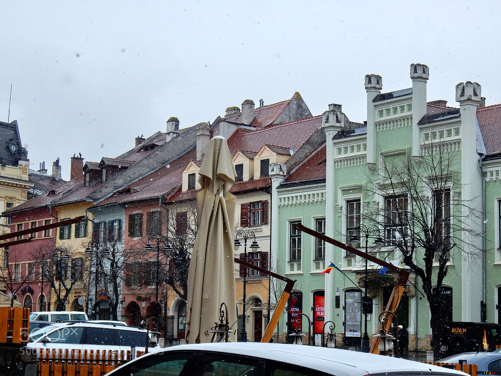 Nikon Coolpix S9900 sample photo. Sibiu, piata mica photography
