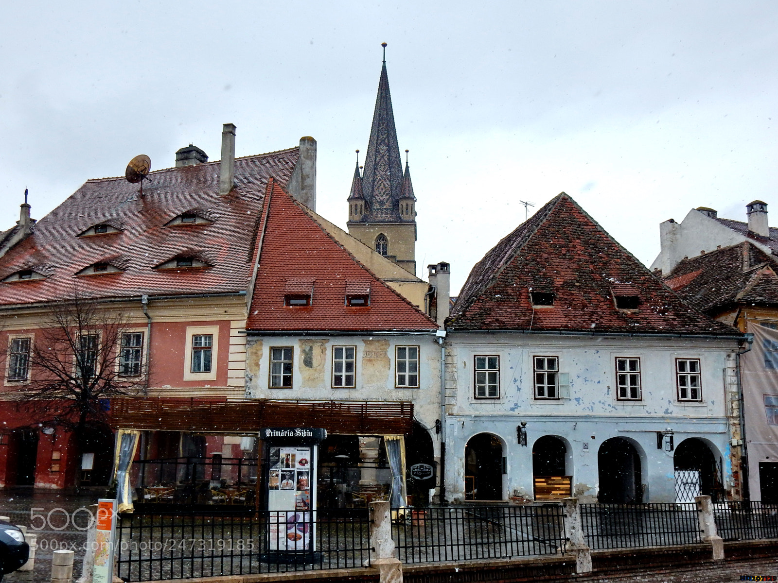 Nikon Coolpix S9900 sample photo. Sibiu, piata mica photography