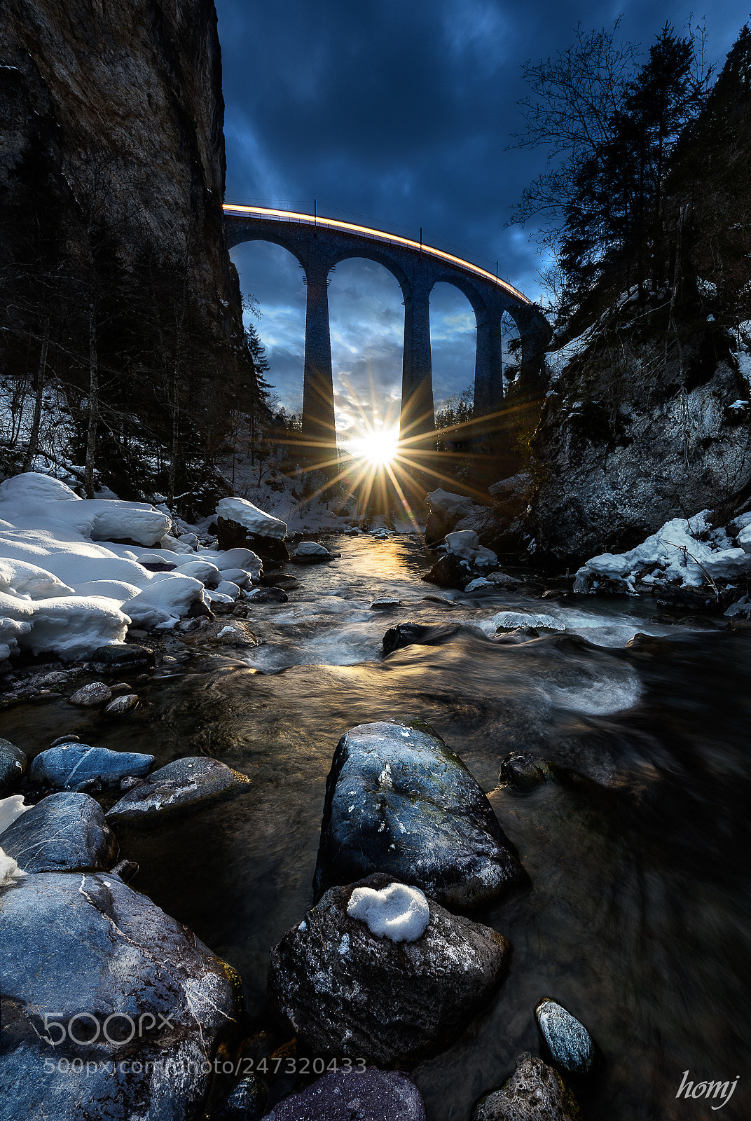 Nikon D810 sample photo. "sunset under the bridge" photography