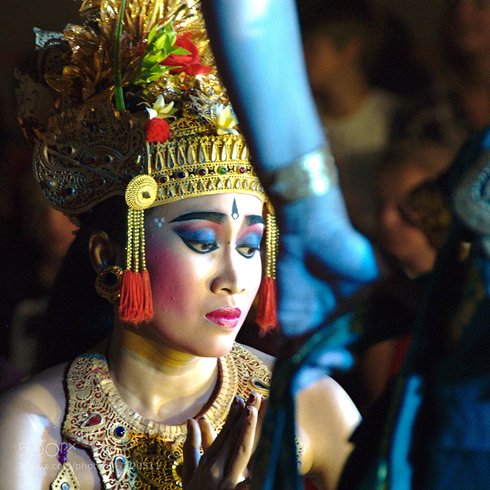 Nikon D50 sample photo. Ubud dancer photography