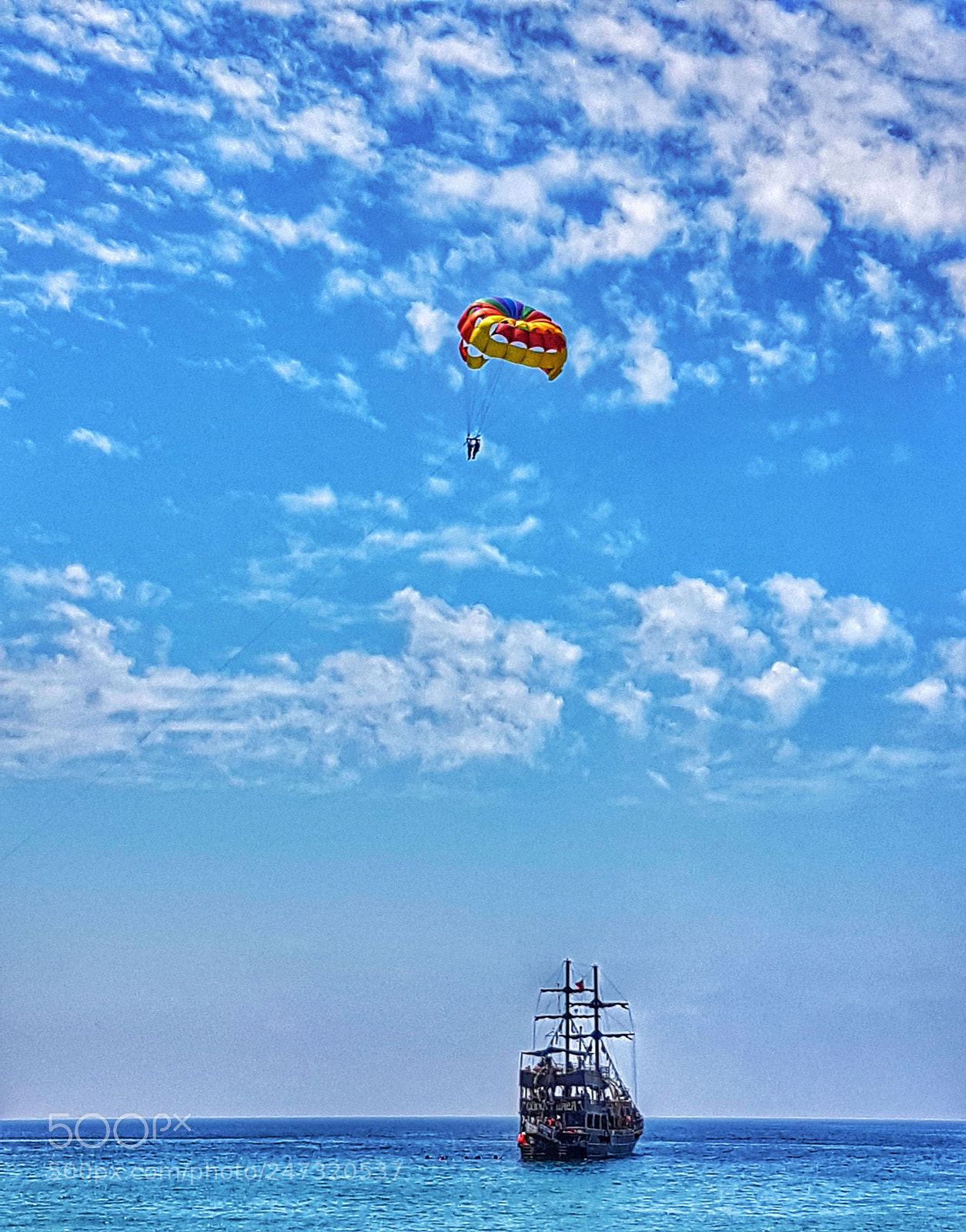 Samsung Galaxy S7 Edge sample photo. Parachute photography