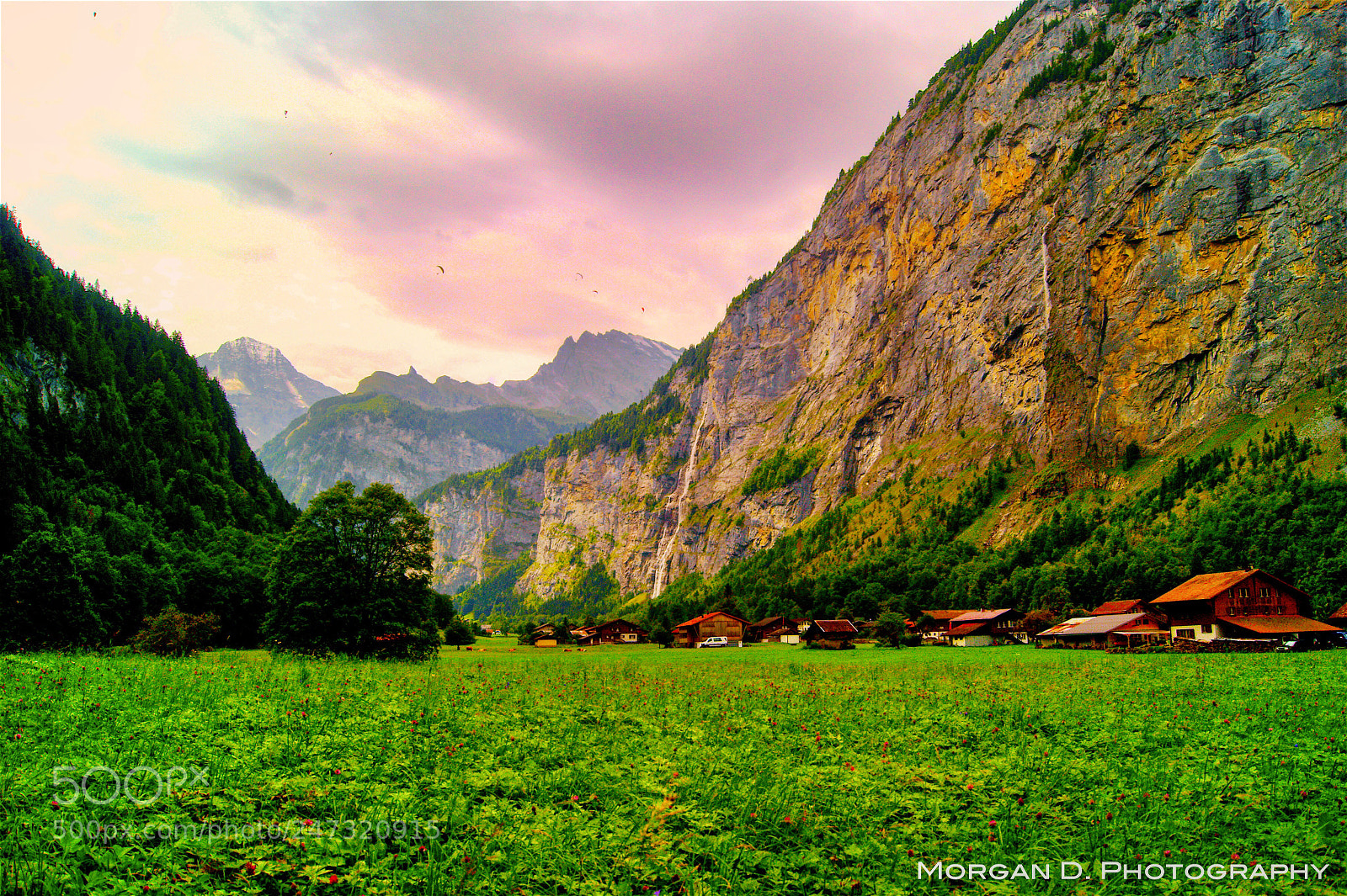 Sony Alpha DSLR-A380 sample photo. Lauterbrunnen, be photography