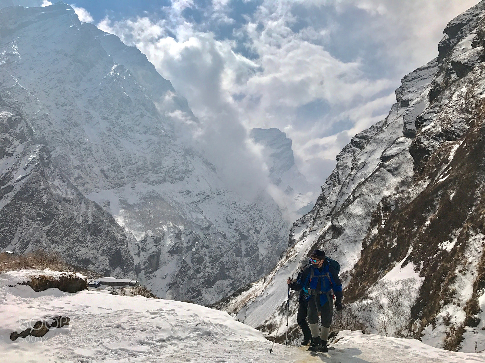 Apple iPhone 7 Plus sample photo. Abc trekking in nepal . photography