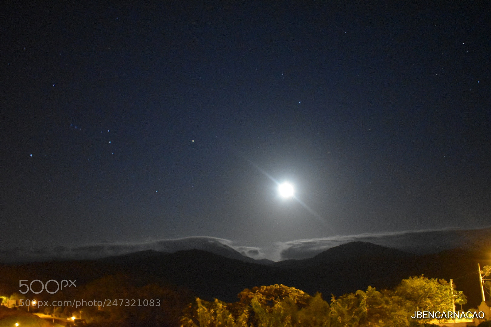 Nikon D5600 sample photo. Night landscape photography