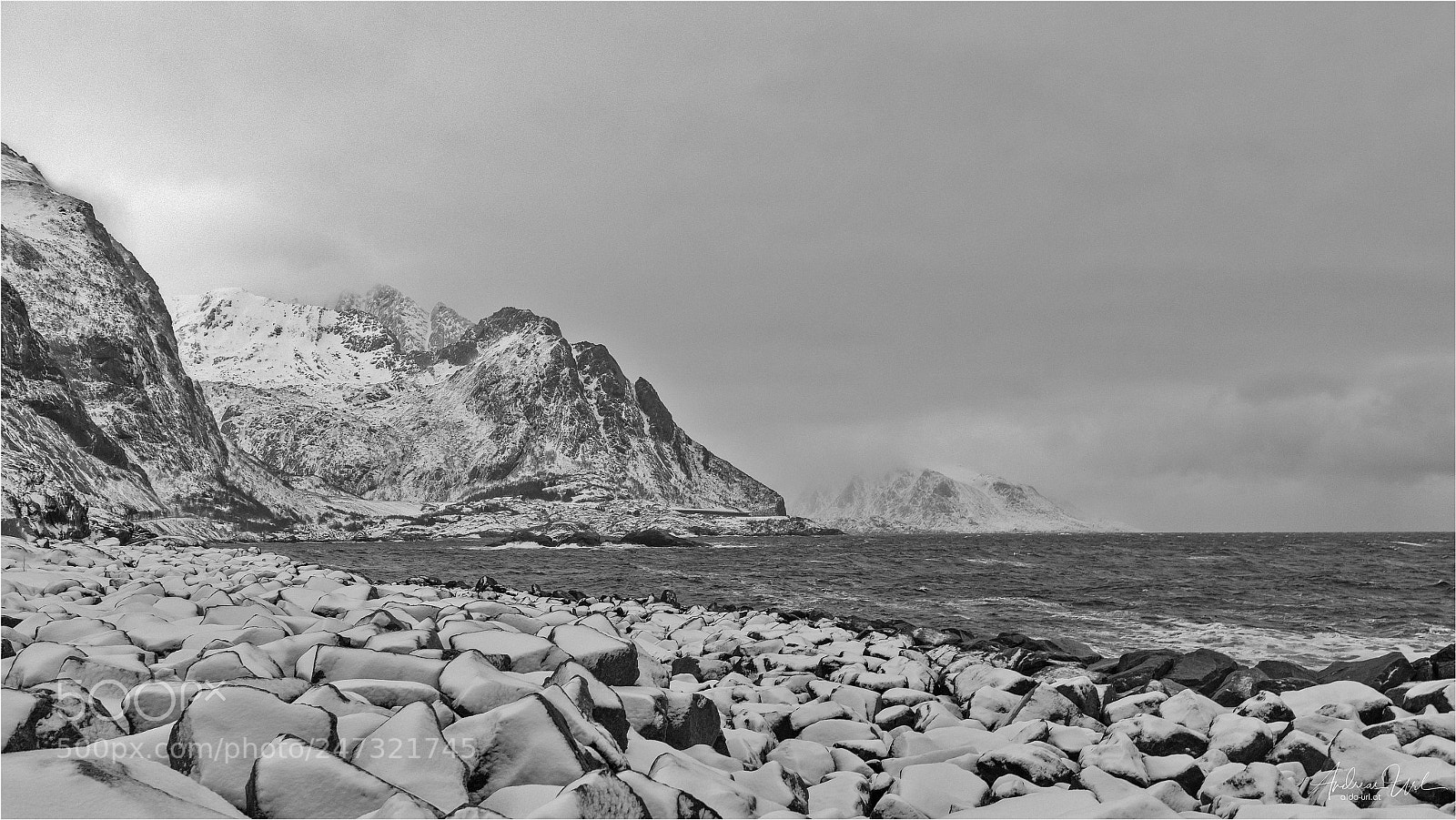 Nikon D850 sample photo. Lofoten in black and photography
