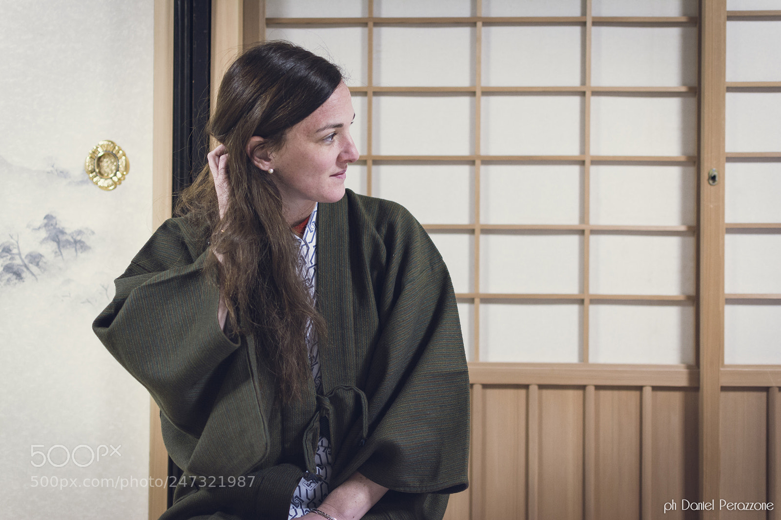 Nikon D7100 sample photo. Portrait in koyasan photography