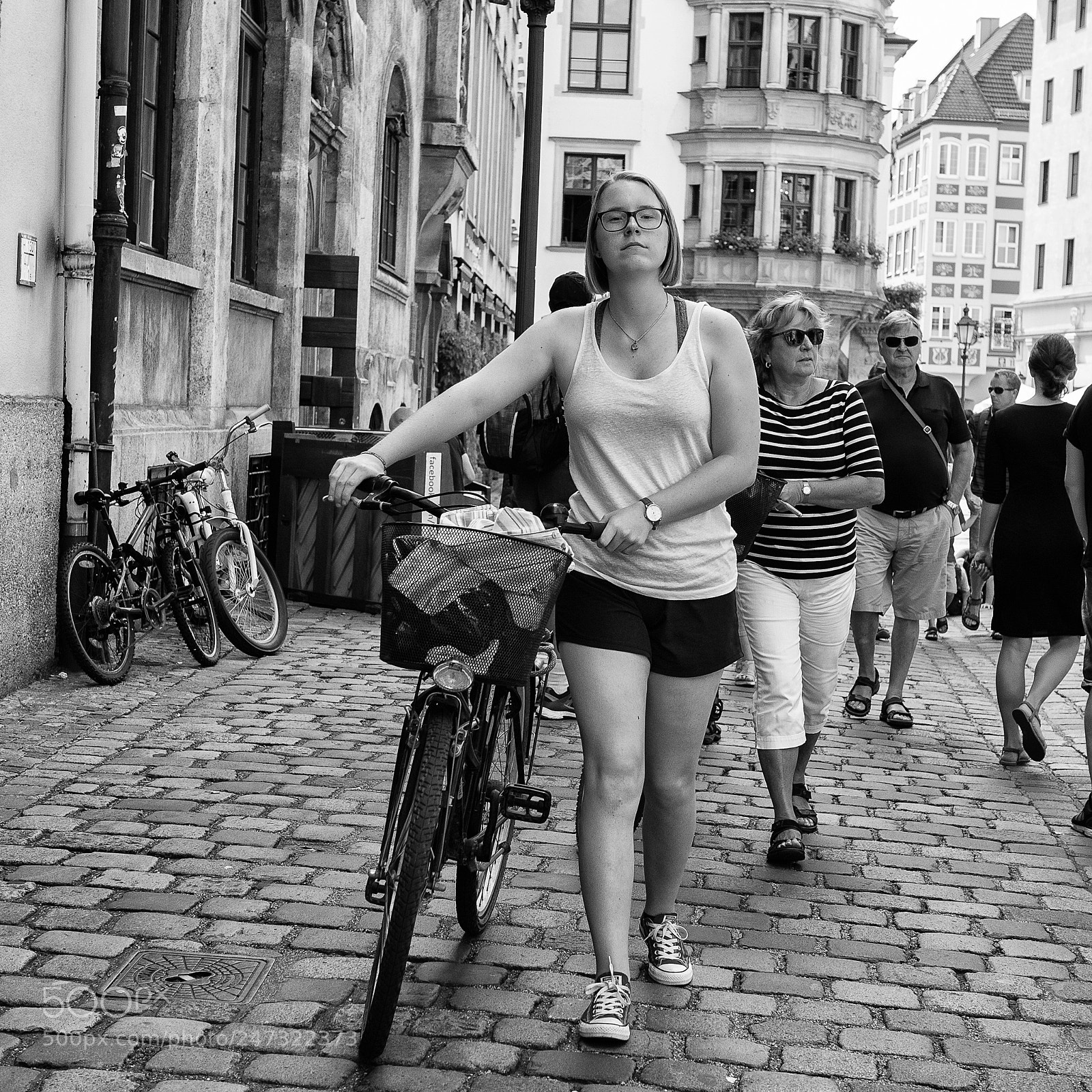 Olympus OM-D E-M5 sample photo. Proud bicycle owner photography