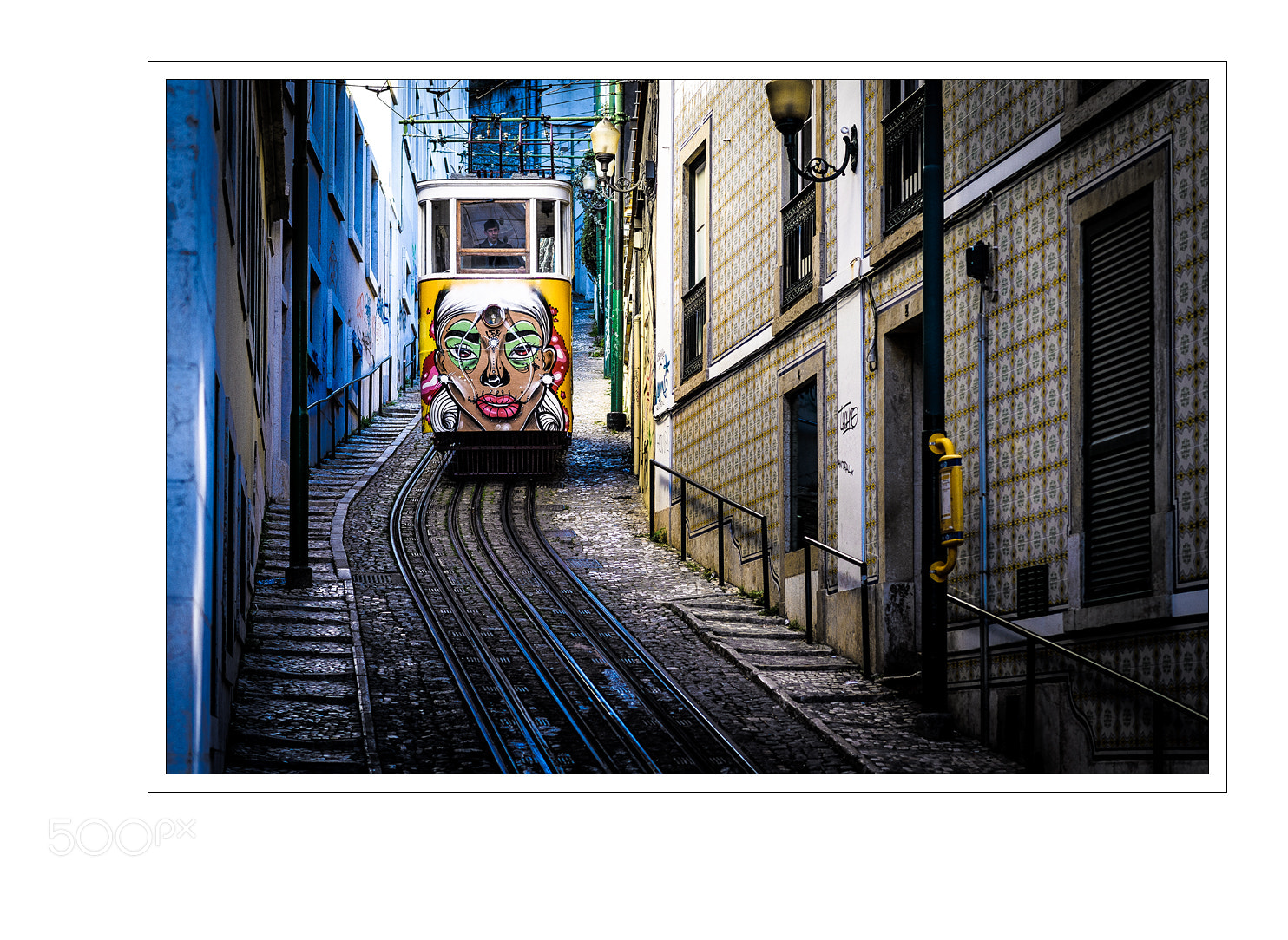 Nikon D5 sample photo. Tram photography