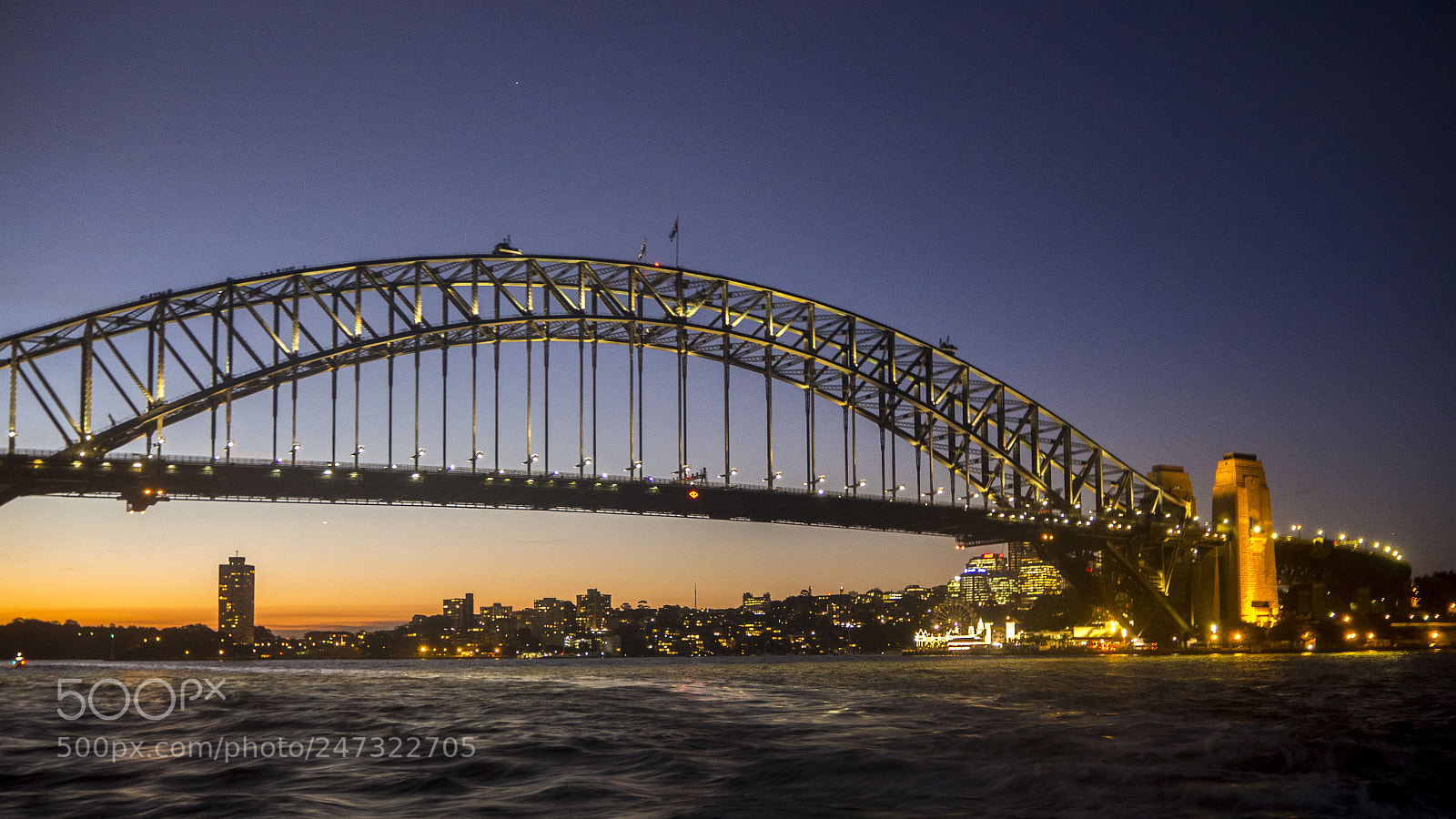 Olympus OM-D E-M10 II sample photo. Sydney harbour bridge photography