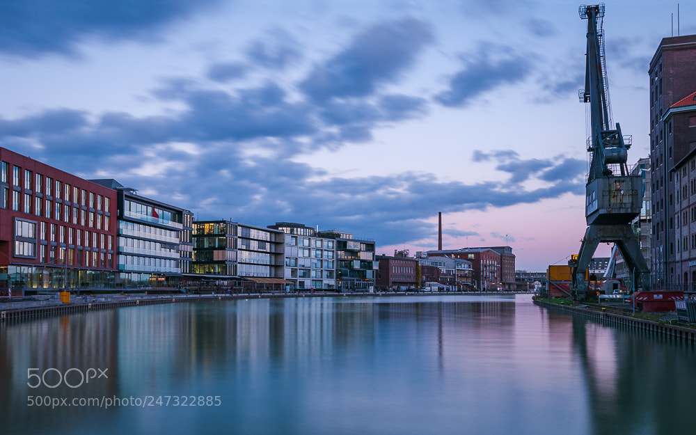Nikon D300 sample photo. Harbour evening photography