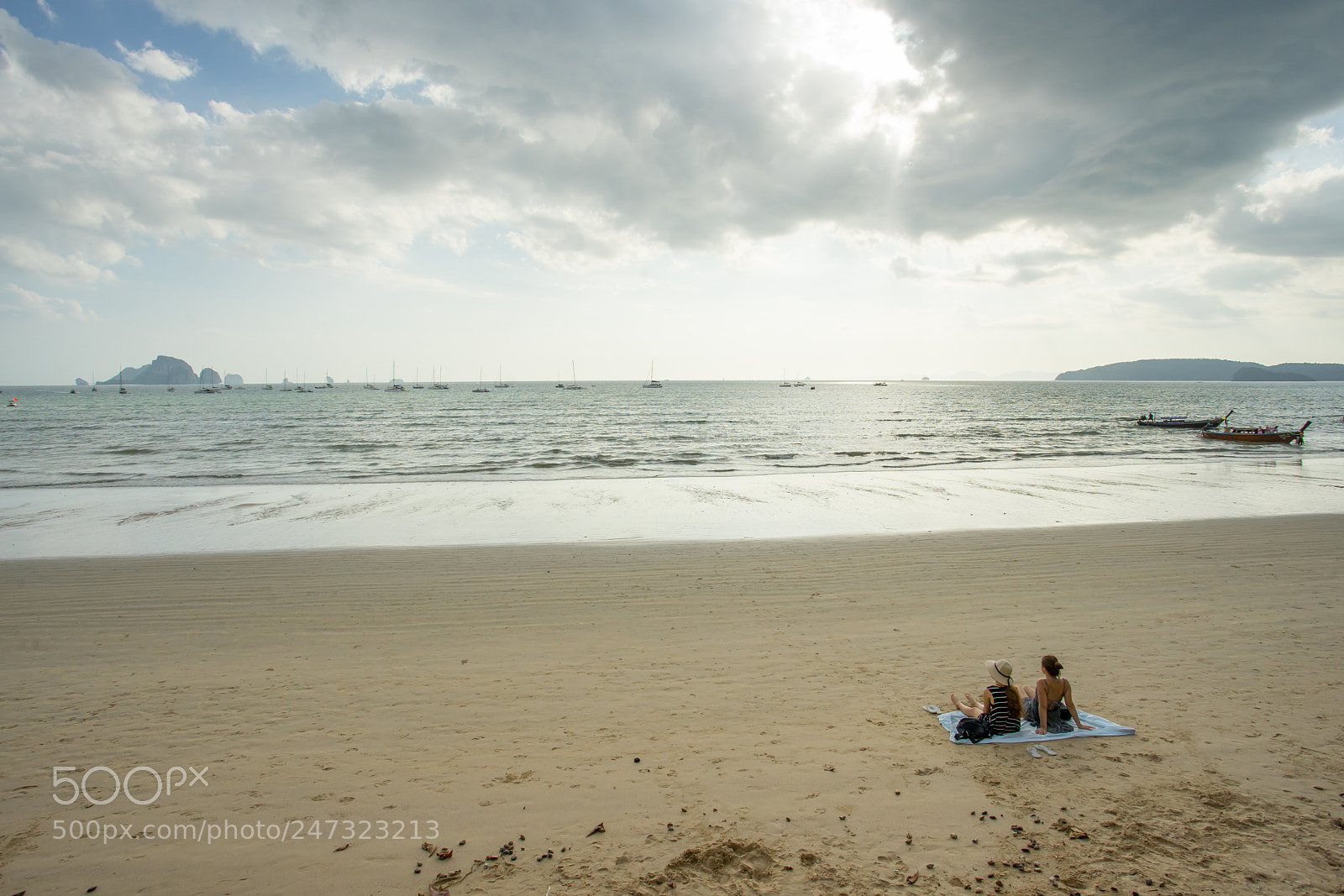 Sony a7 II sample photo. Relaxing with sunset at photography