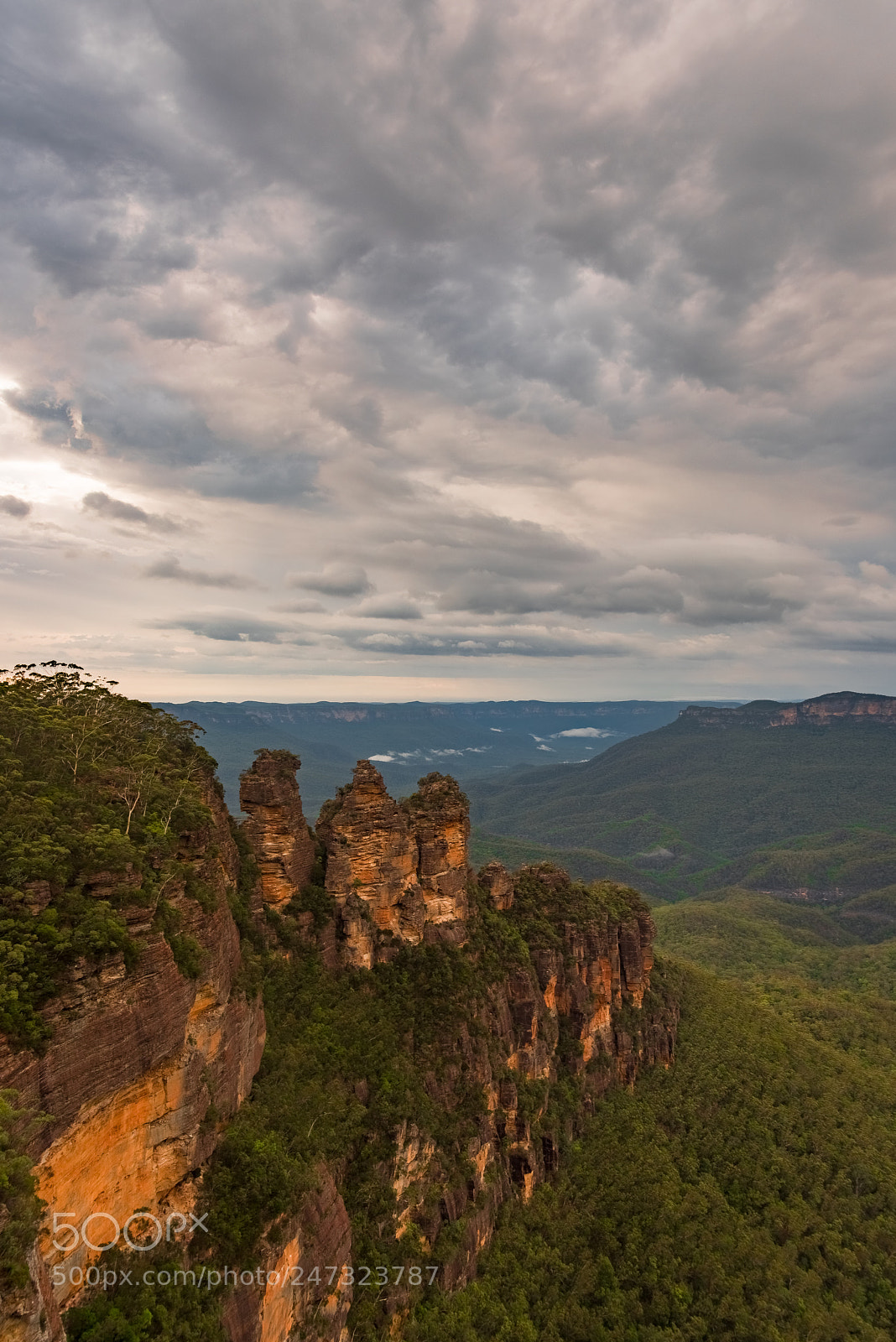 Nikon D810 sample photo. The three sisters rock photography