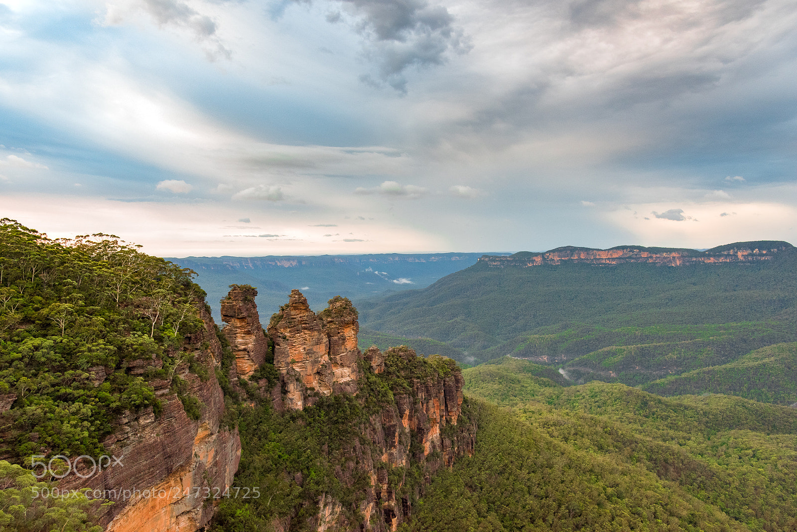 Nikon D810 sample photo. The three sisters rock photography