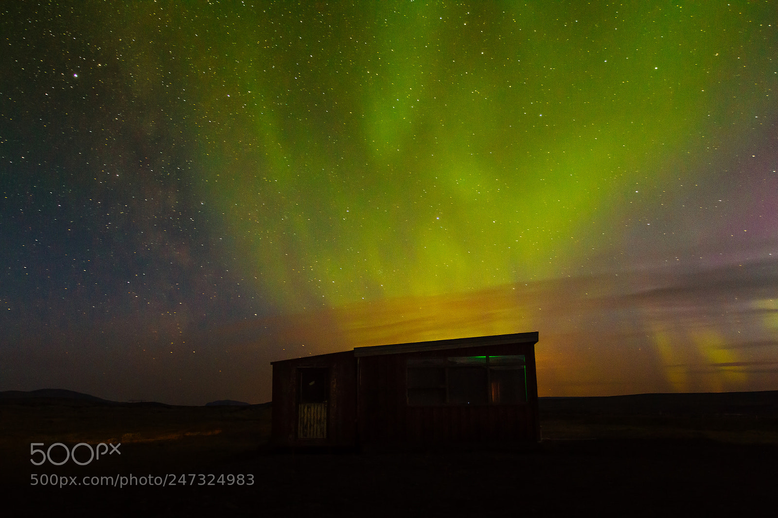 Canon EOS 7D sample photo. Northern light photography