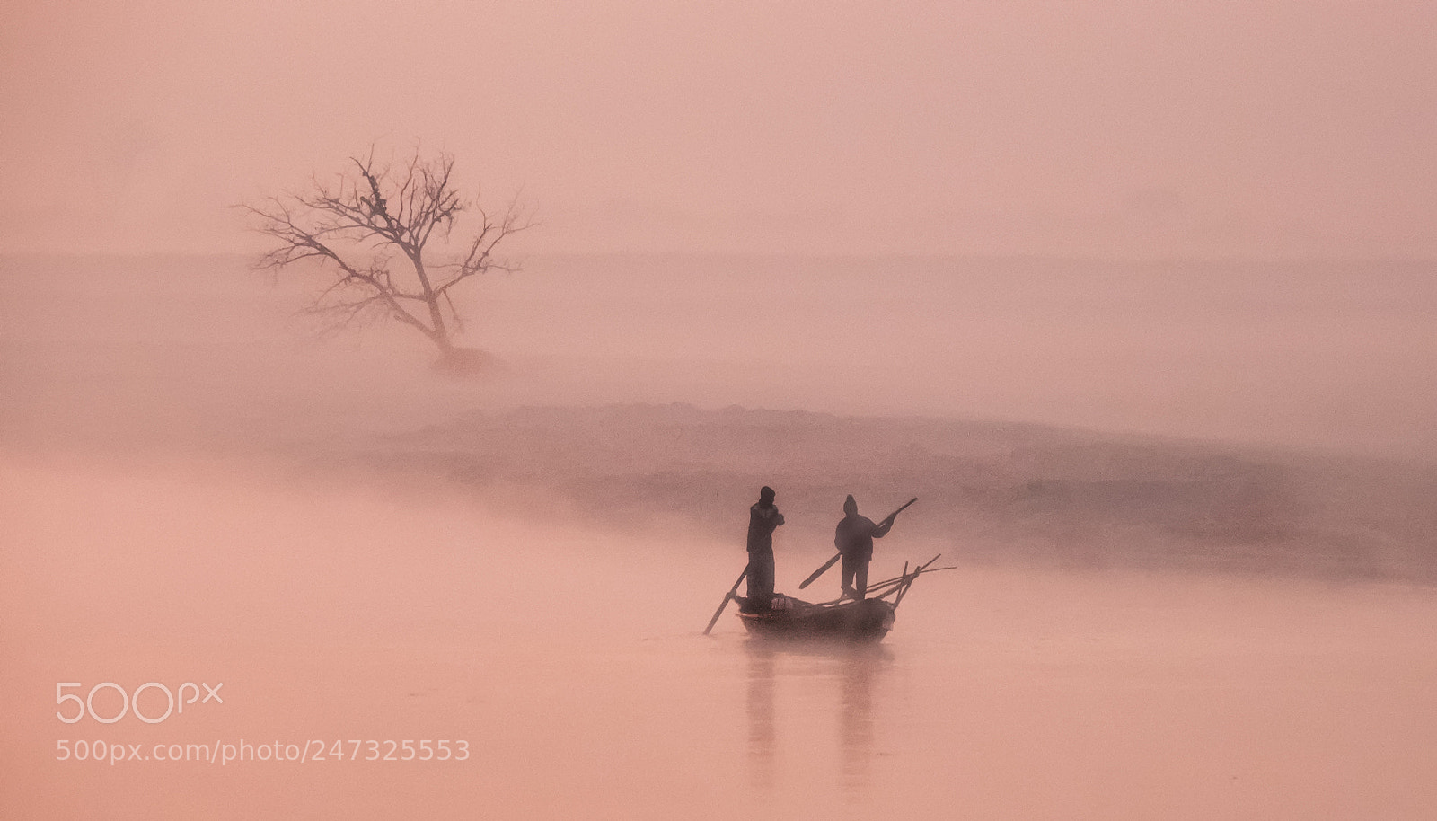 Fujifilm X-T2 sample photo. Fishermen on ganges river photography