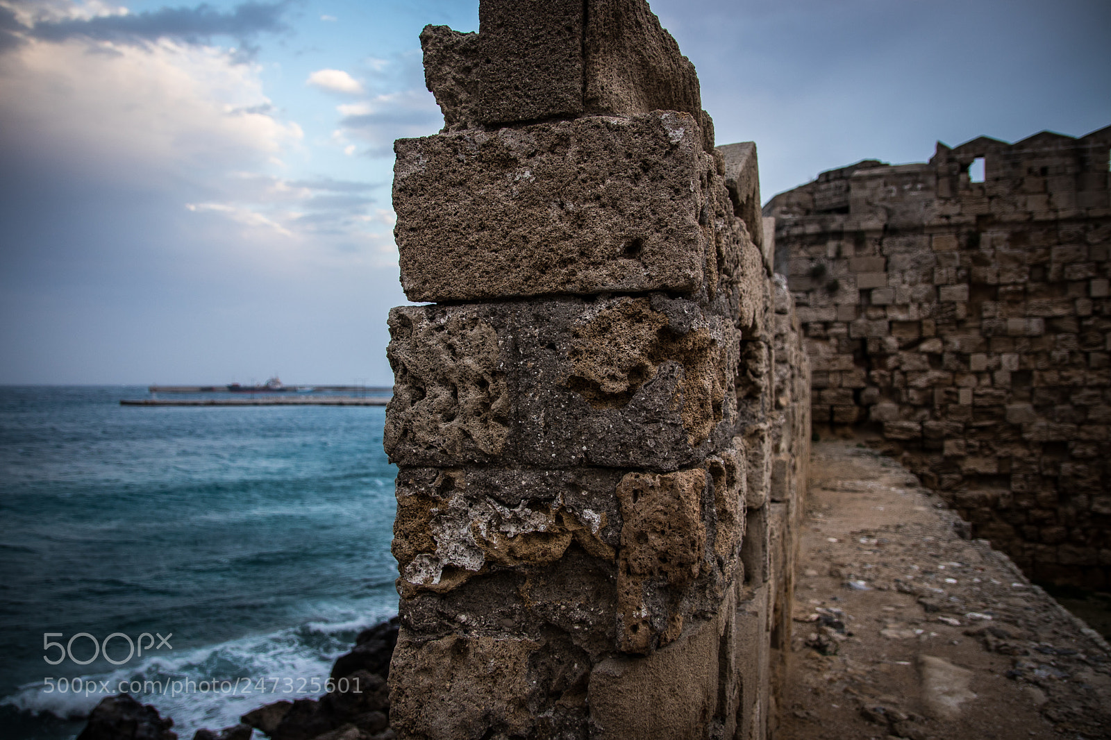 Canon EOS 80D sample photo. Harbour medieval walls photography