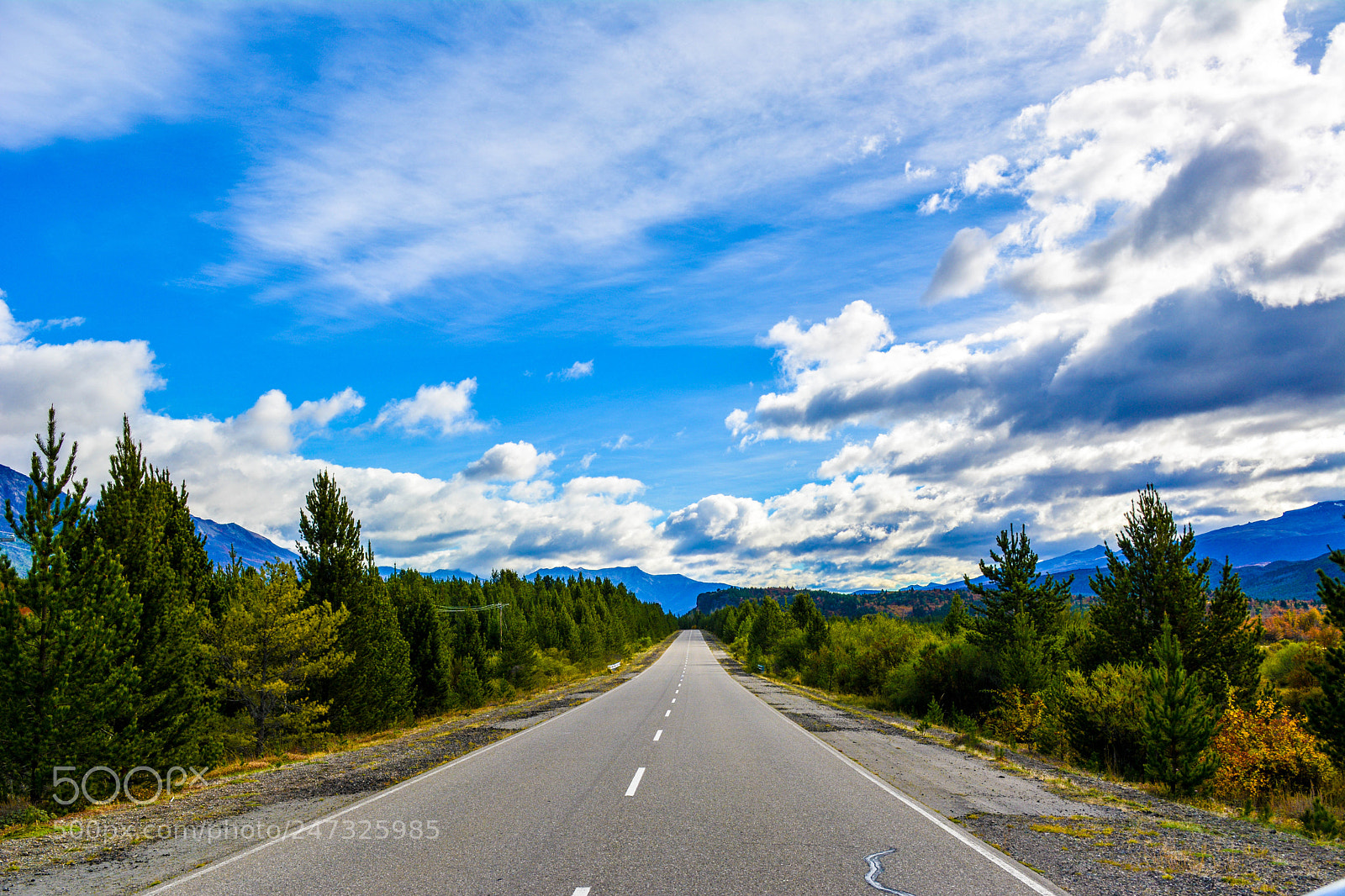 Nikon D5200 sample photo. Patagonian road photography