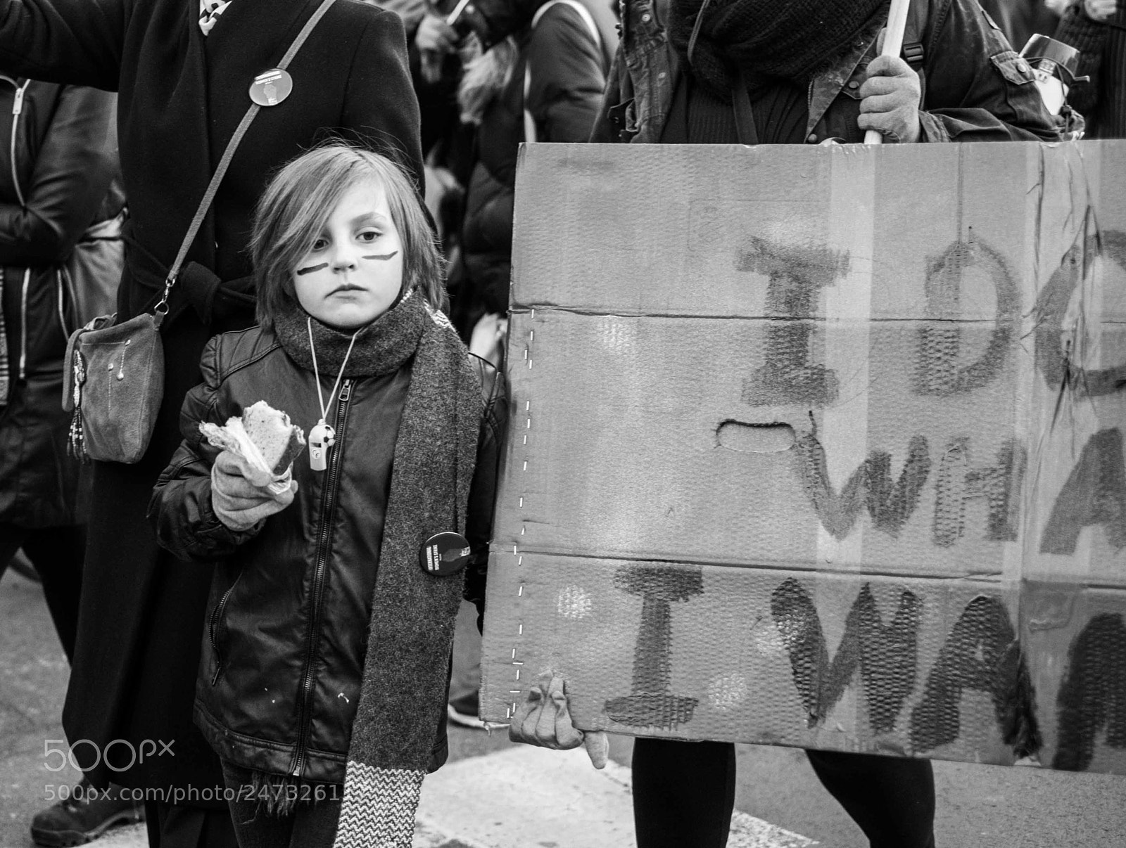 Fujifilm X-T1 sample photo. Protest photography