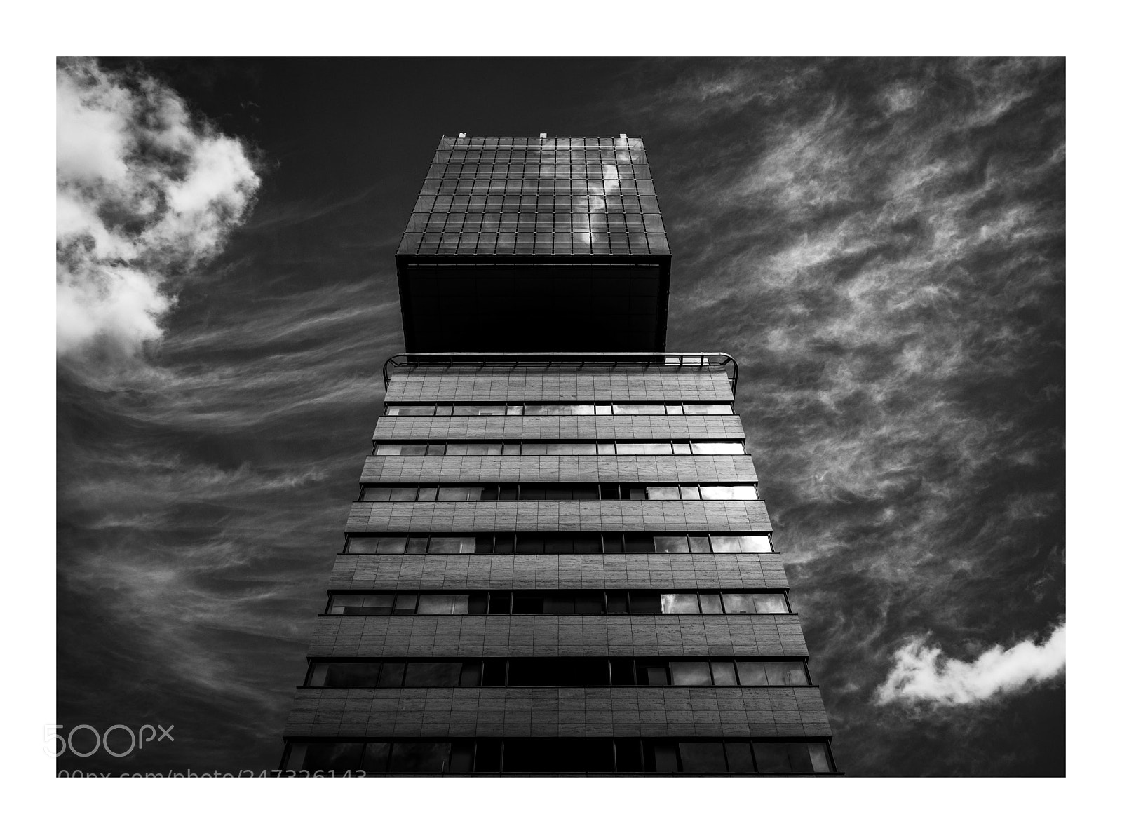 Fujifilm X-T2 sample photo. Buildings and clouds photography