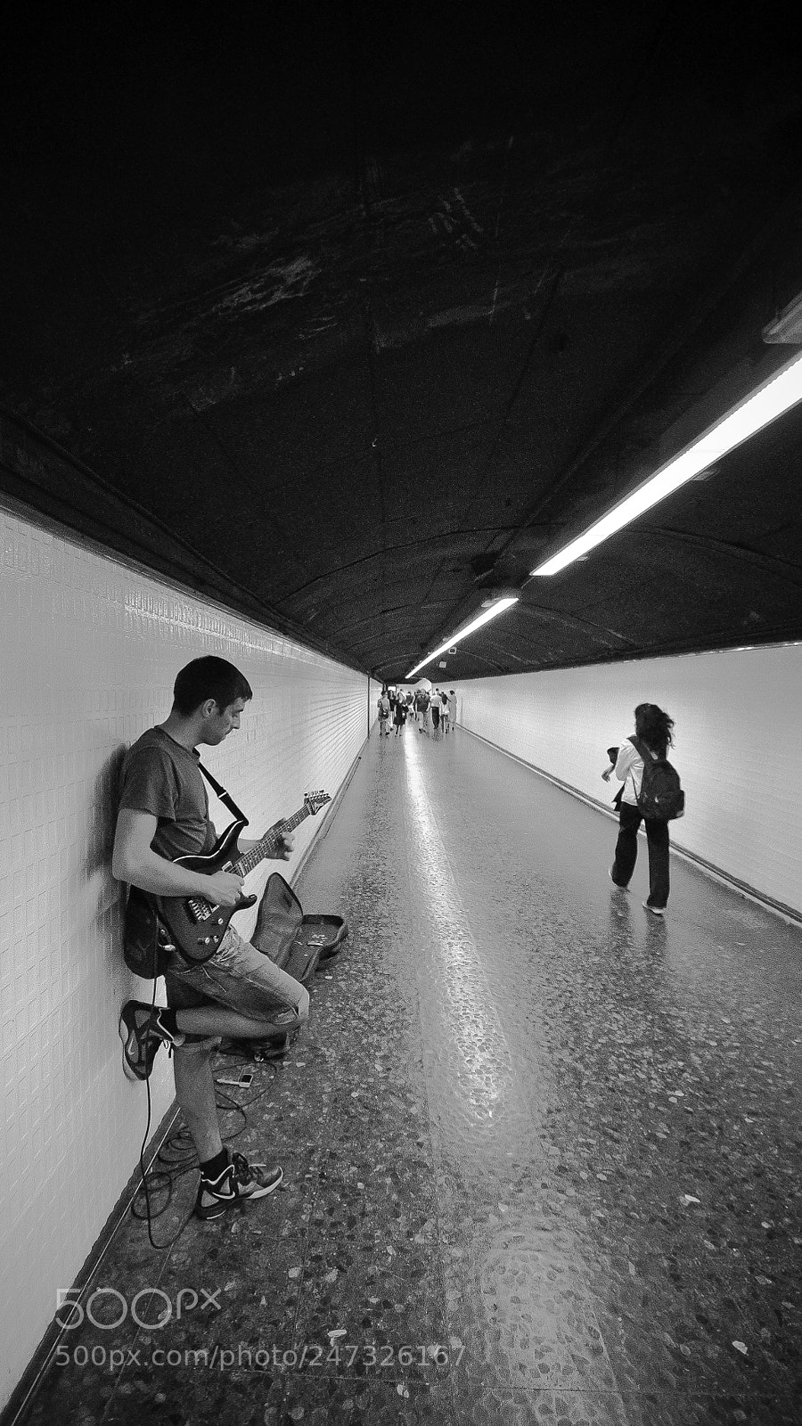 Nikon D90 sample photo. Street music photography