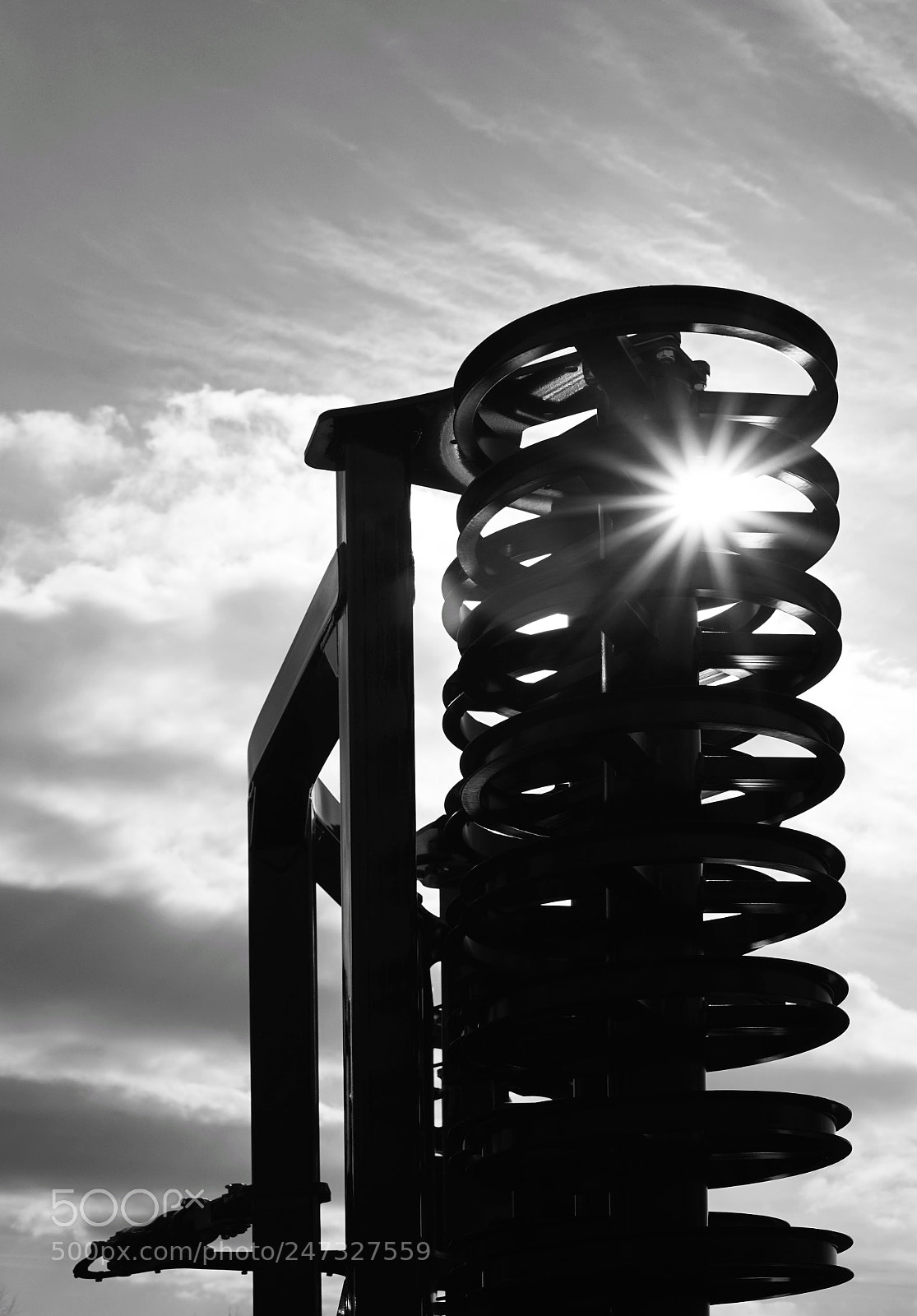 Sony a7 sample photo. Sun spiral... photography