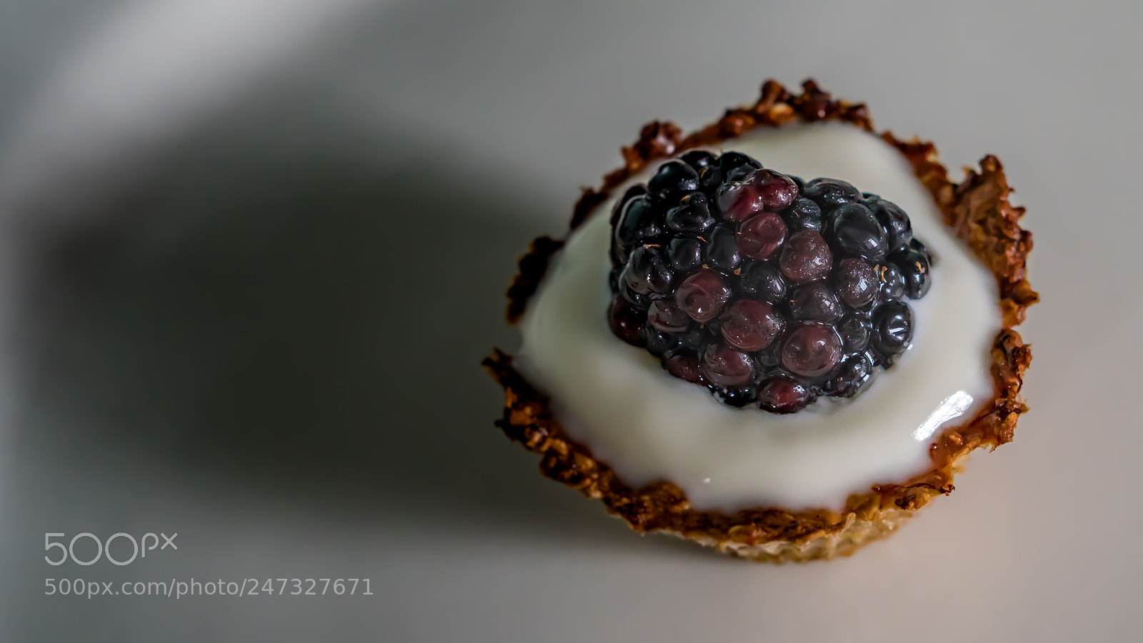 Sony a6500 sample photo. Oatmeal parfait photography