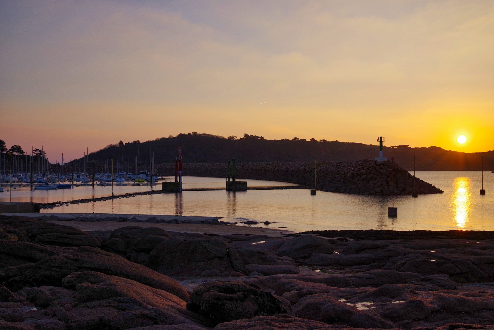 Pentax K-1 sample photo. Port de trébeurden photography