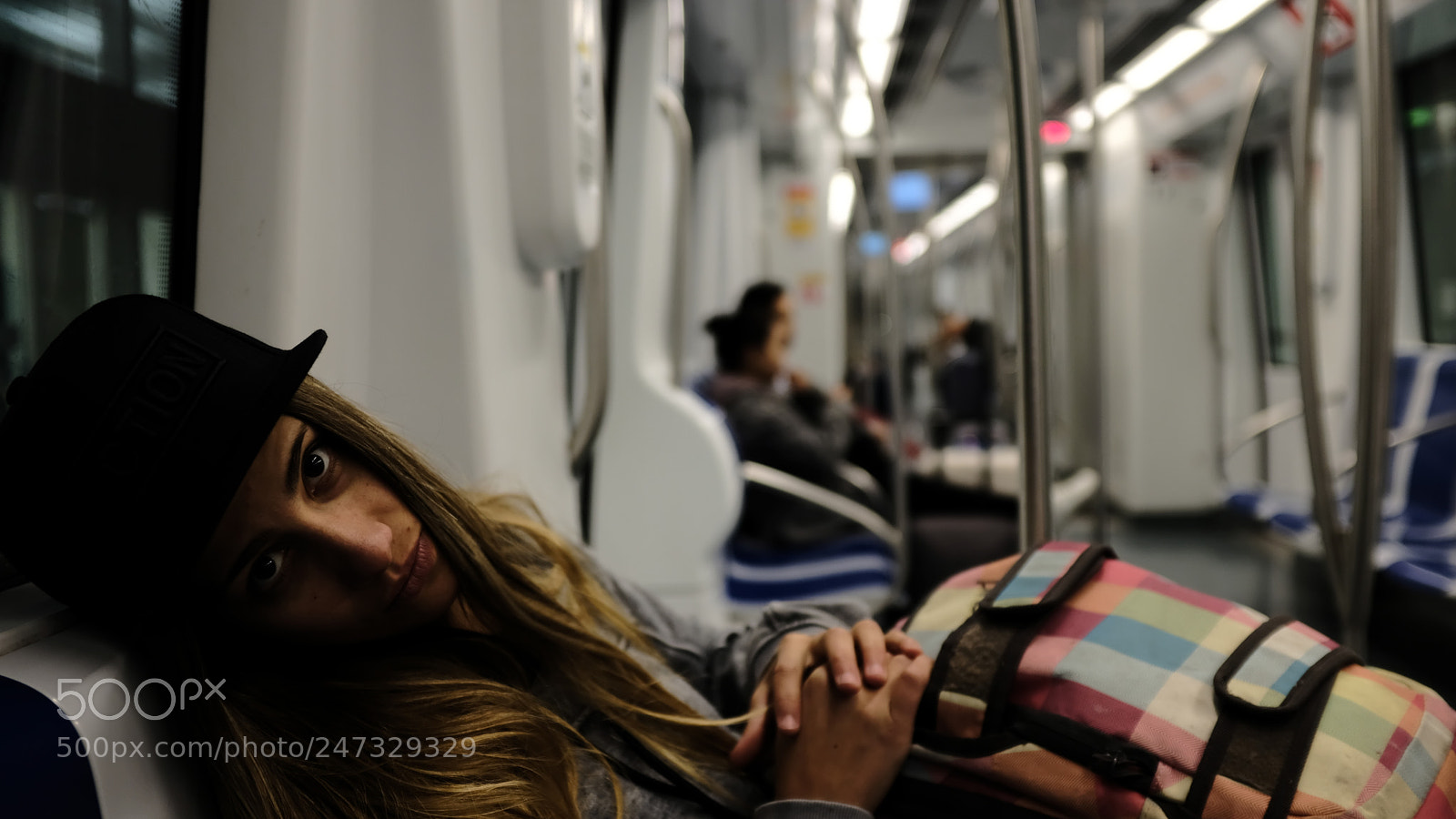 Fujifilm X100F sample photo. Barcelona metro sooc photography