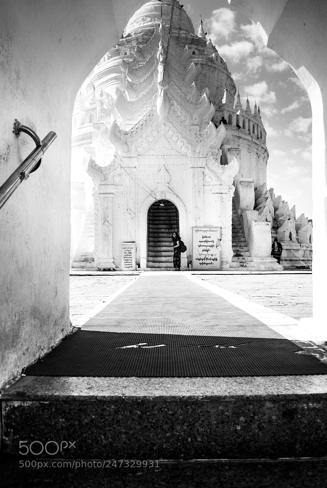 Nikon D60 sample photo. Hsinbyume pagoda mingun myanmar photography