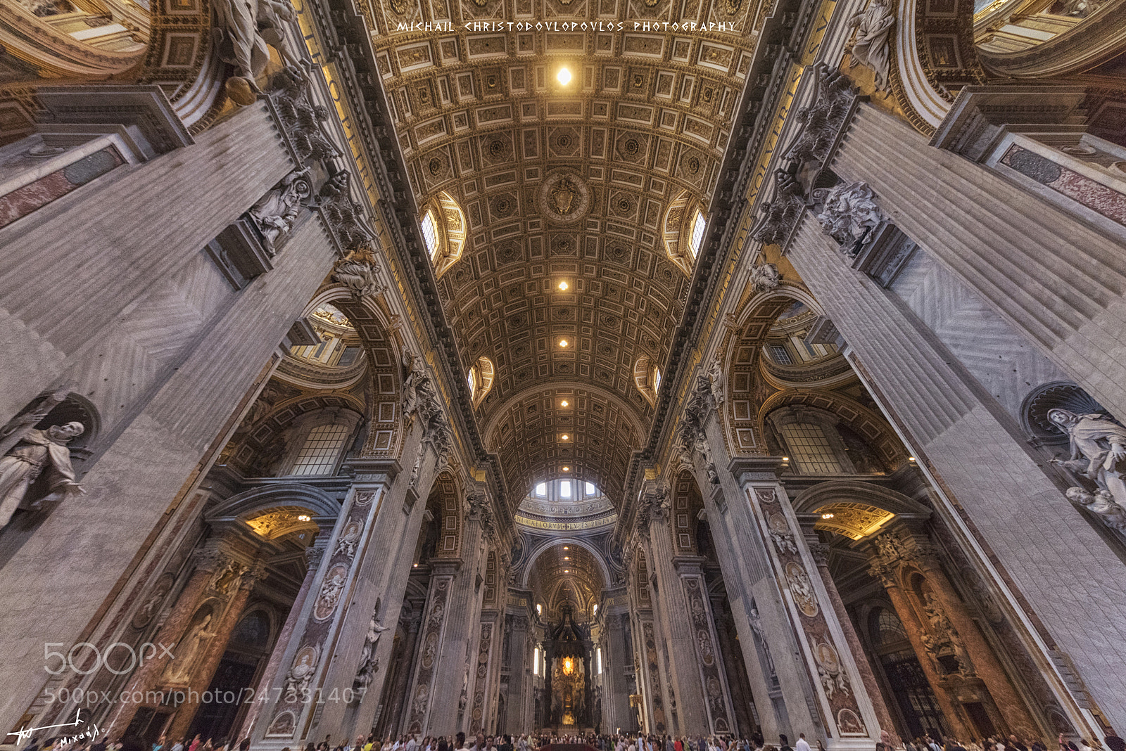 Nikon D810 sample photo. St. peter's basilica (vatican) photography