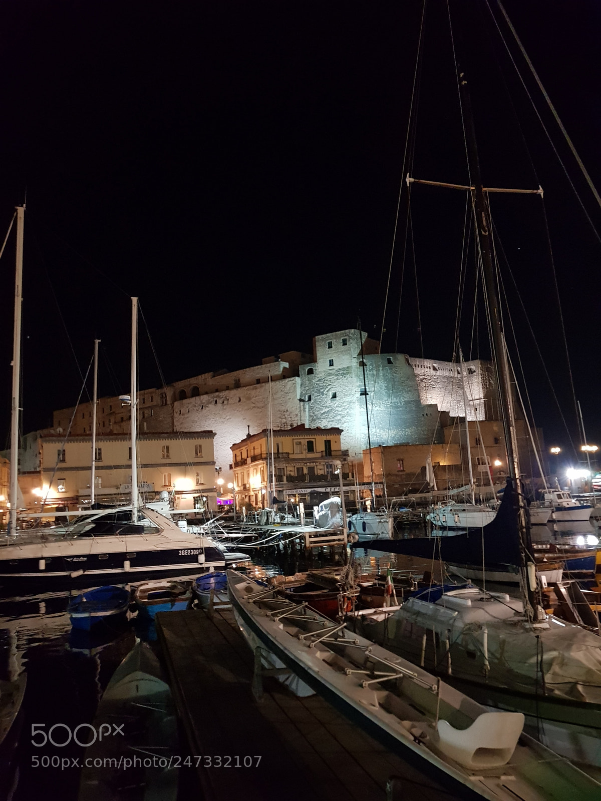 Samsung Galaxy S8+ sample photo. Castell dell'ovo a napoli photography
