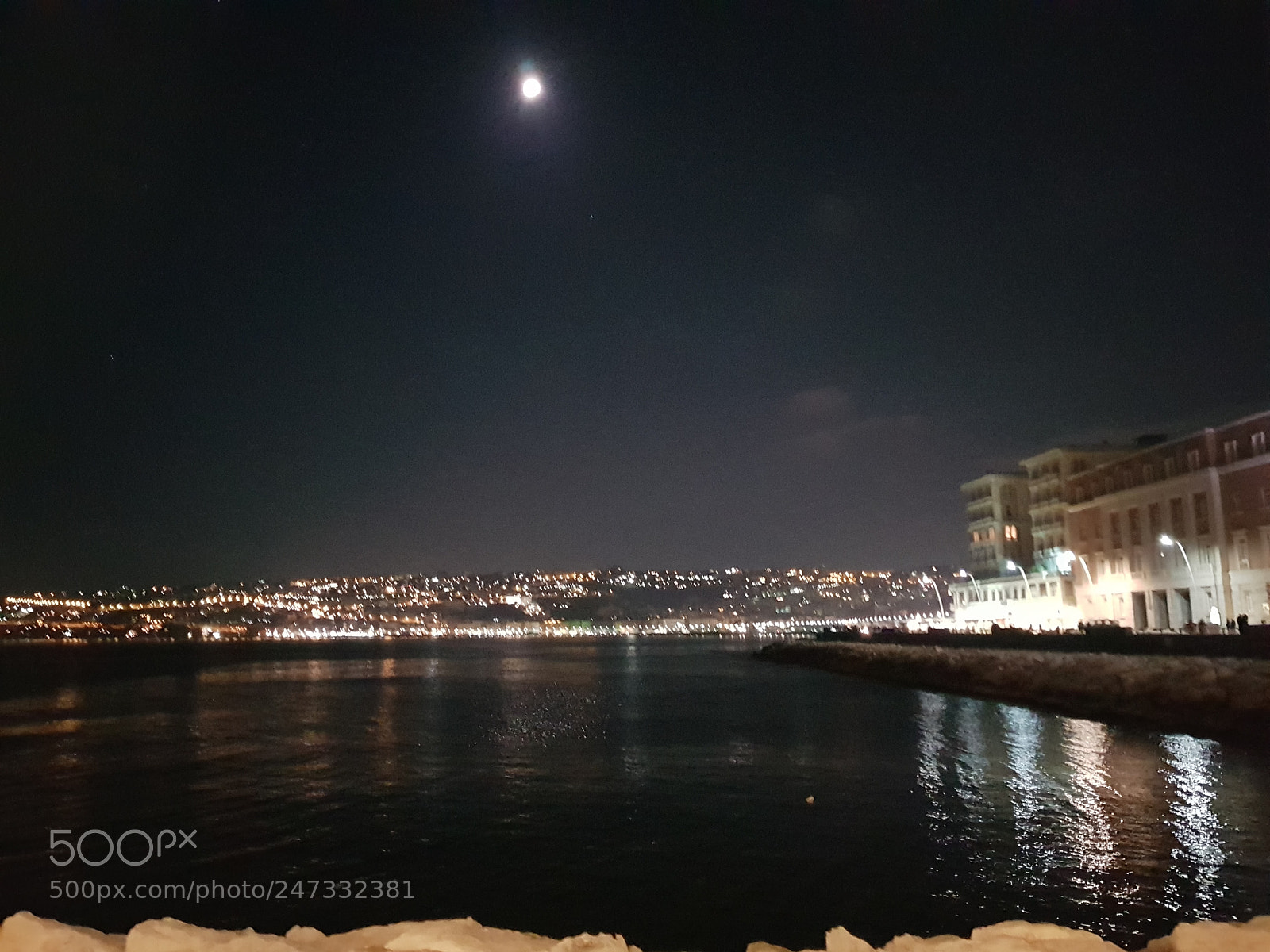 Samsung Galaxy S8+ sample photo. Napoli al chiar di photography