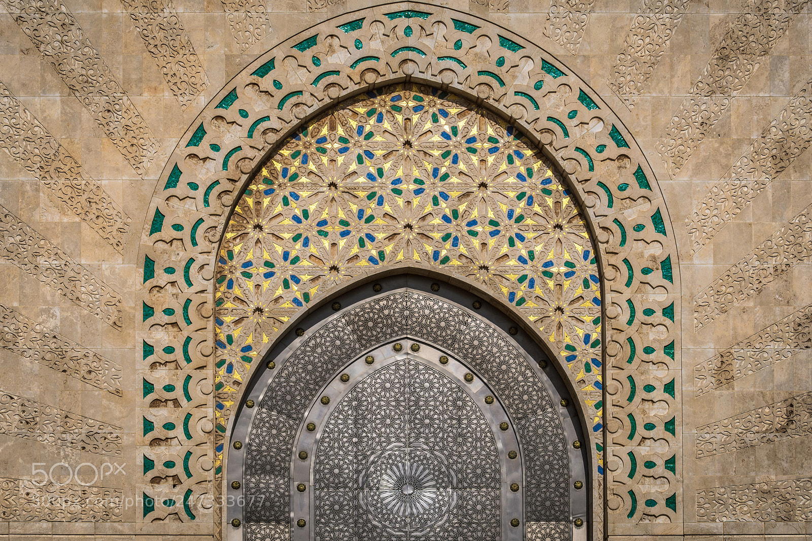 Nikon D500 sample photo. Mosque hassan ii photography
